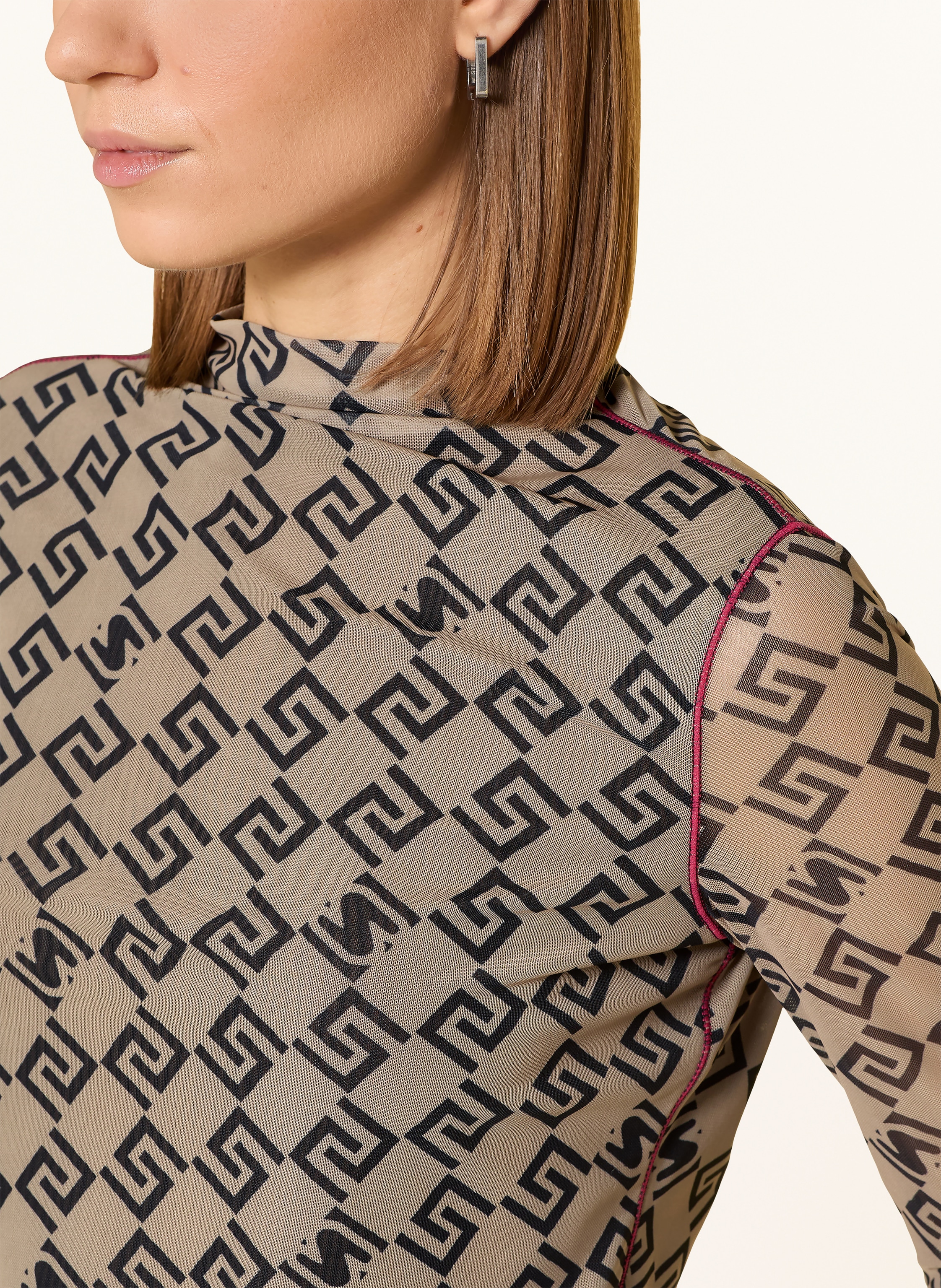 Thumbnail - Sportalm Longsleeve Aus Mesh beige