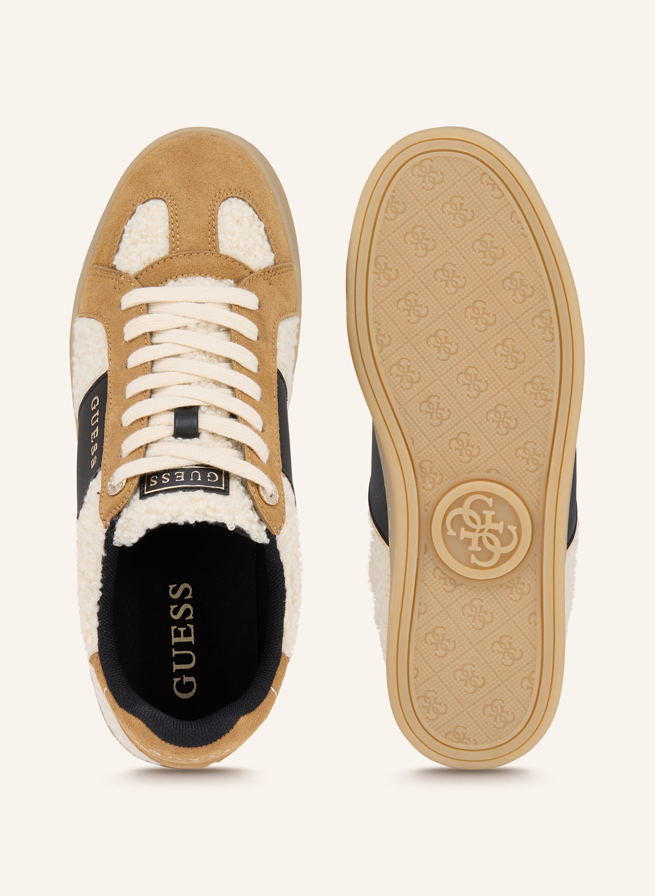 Thumbnail - Guess Sneaker jrone9 beige