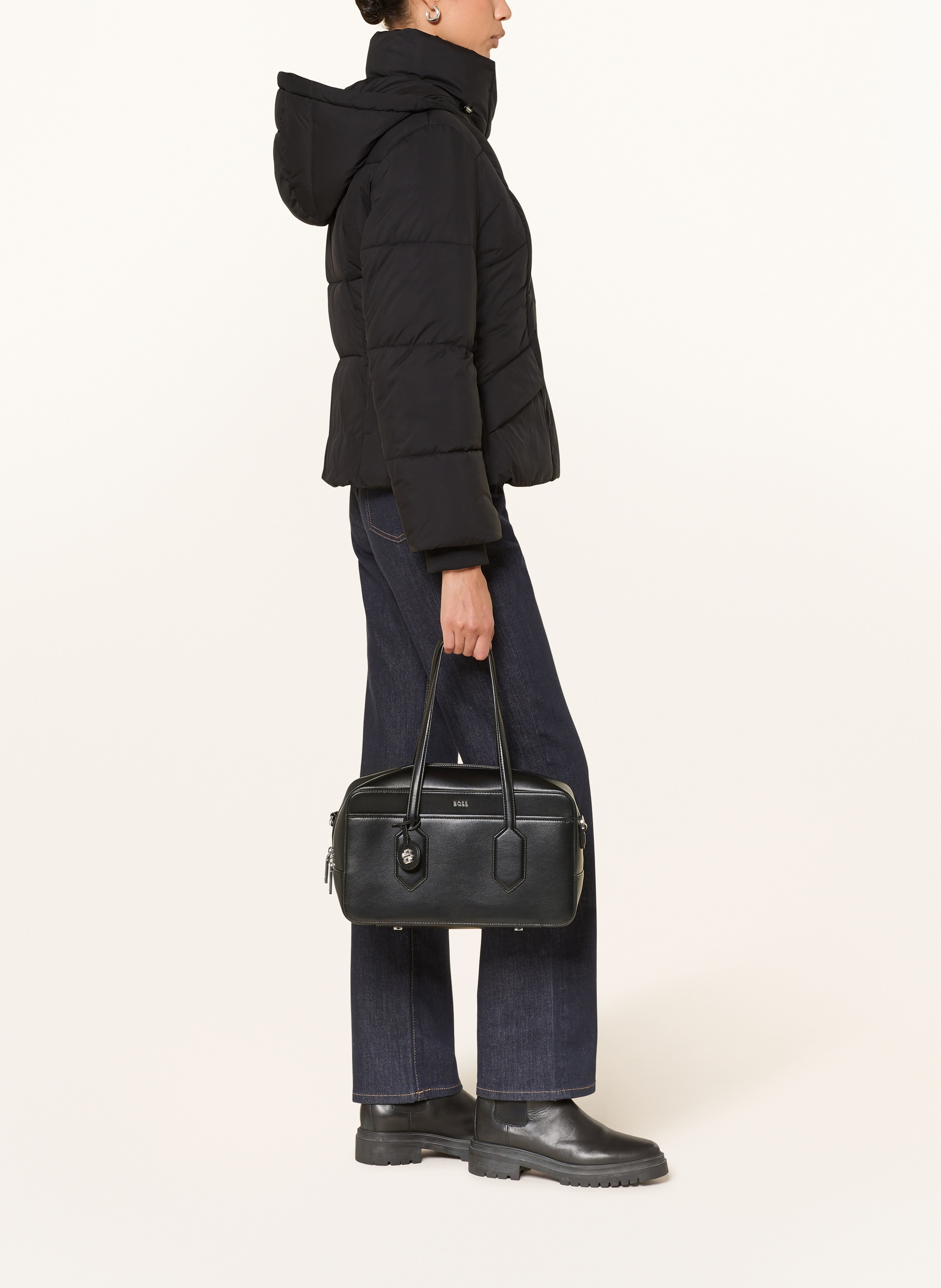 Thumbnail - Boss Steppjacke pepule5 schwarz