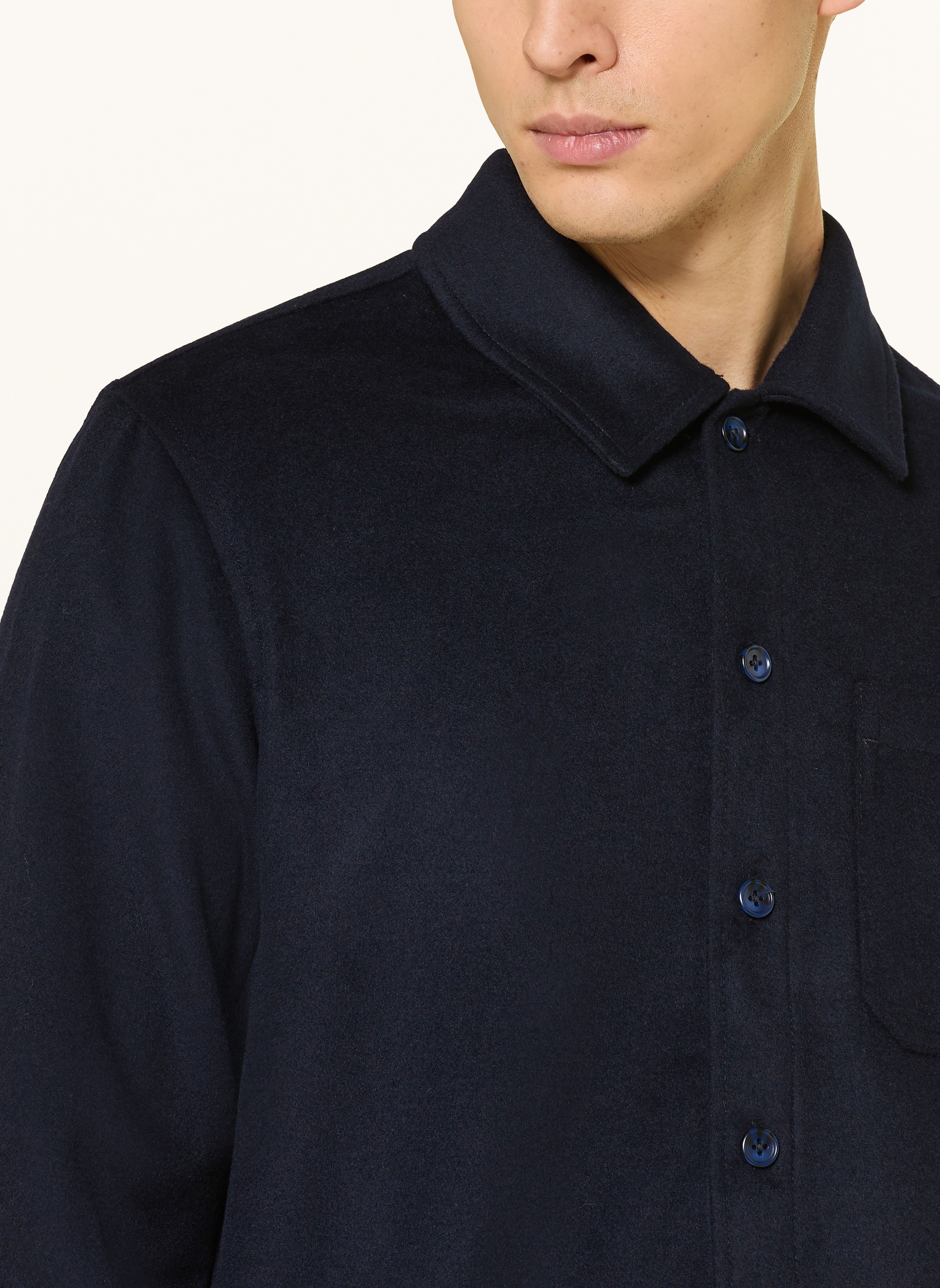 Thumbnail - Nowadays Overshirt blau