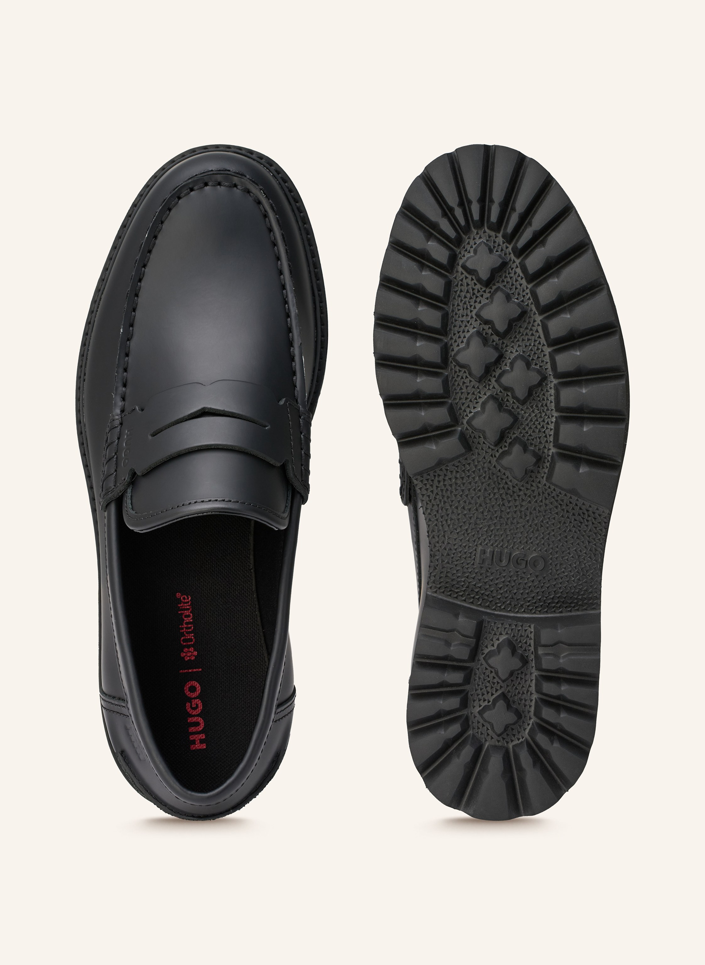 Thumbnail - Hugo Penny-Loafer Draven schwarz