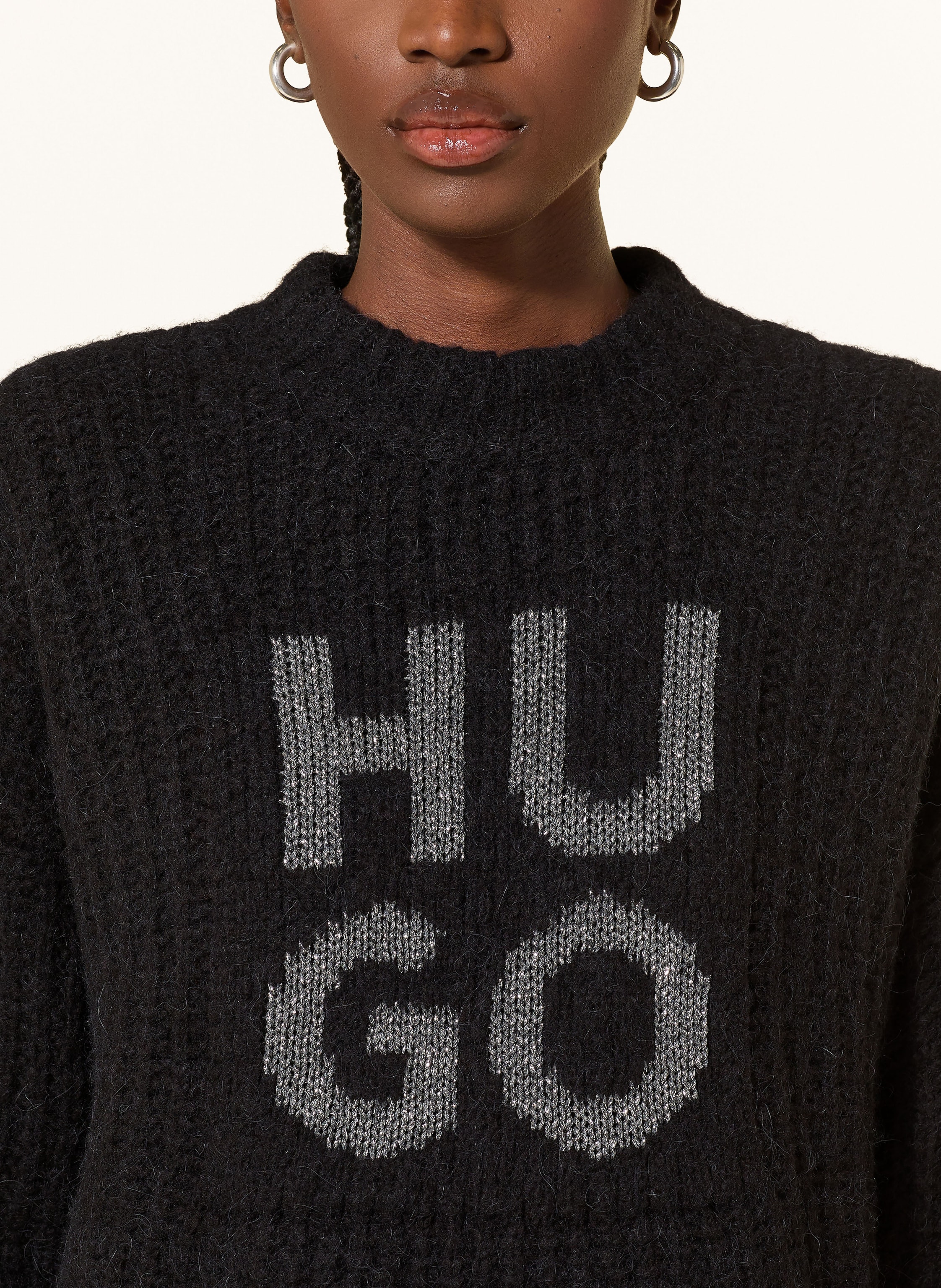 Thumbnail - Hugo Pullover schwarz