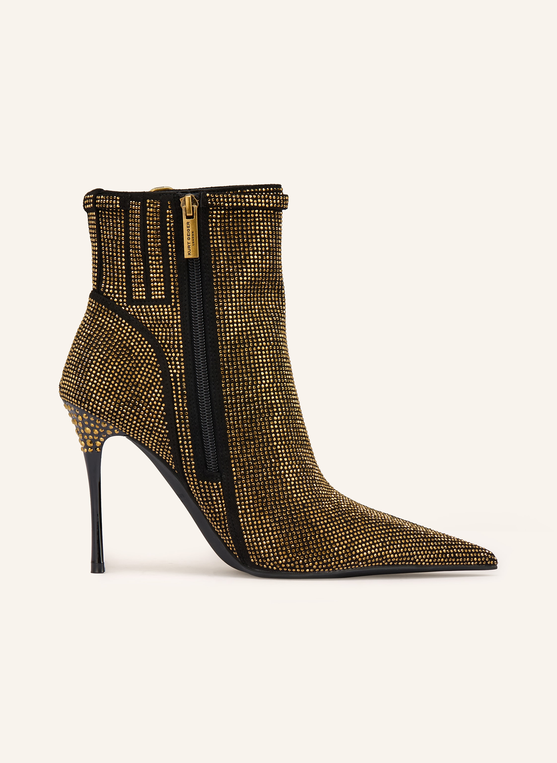 Thumbnail - Kurt Geiger Stiefeletten Mayfair Mit Schmucksteinen gold