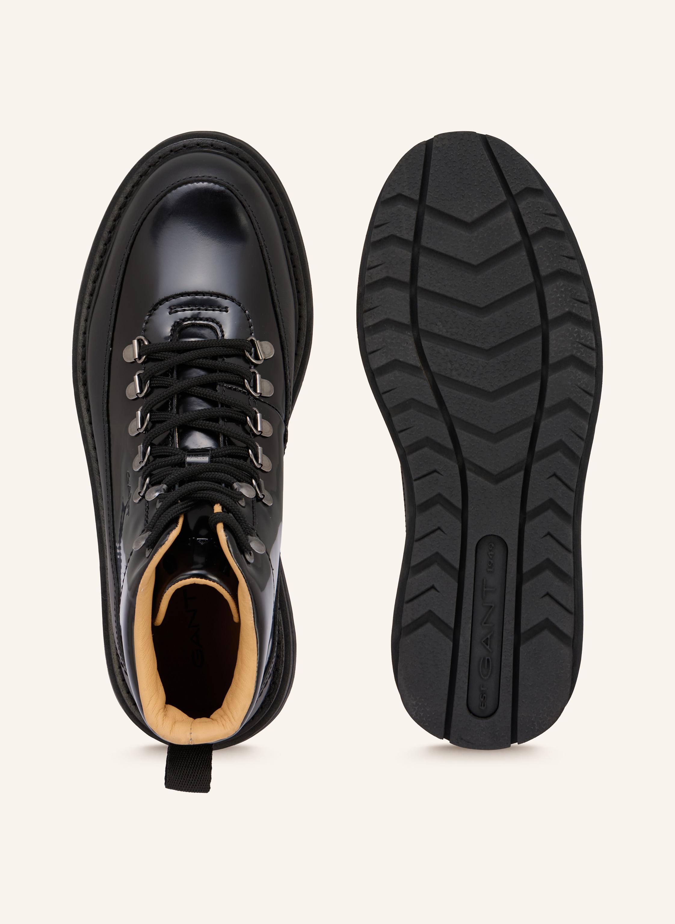 Thumbnail - Gant Schnürboots Hillprep schwarz