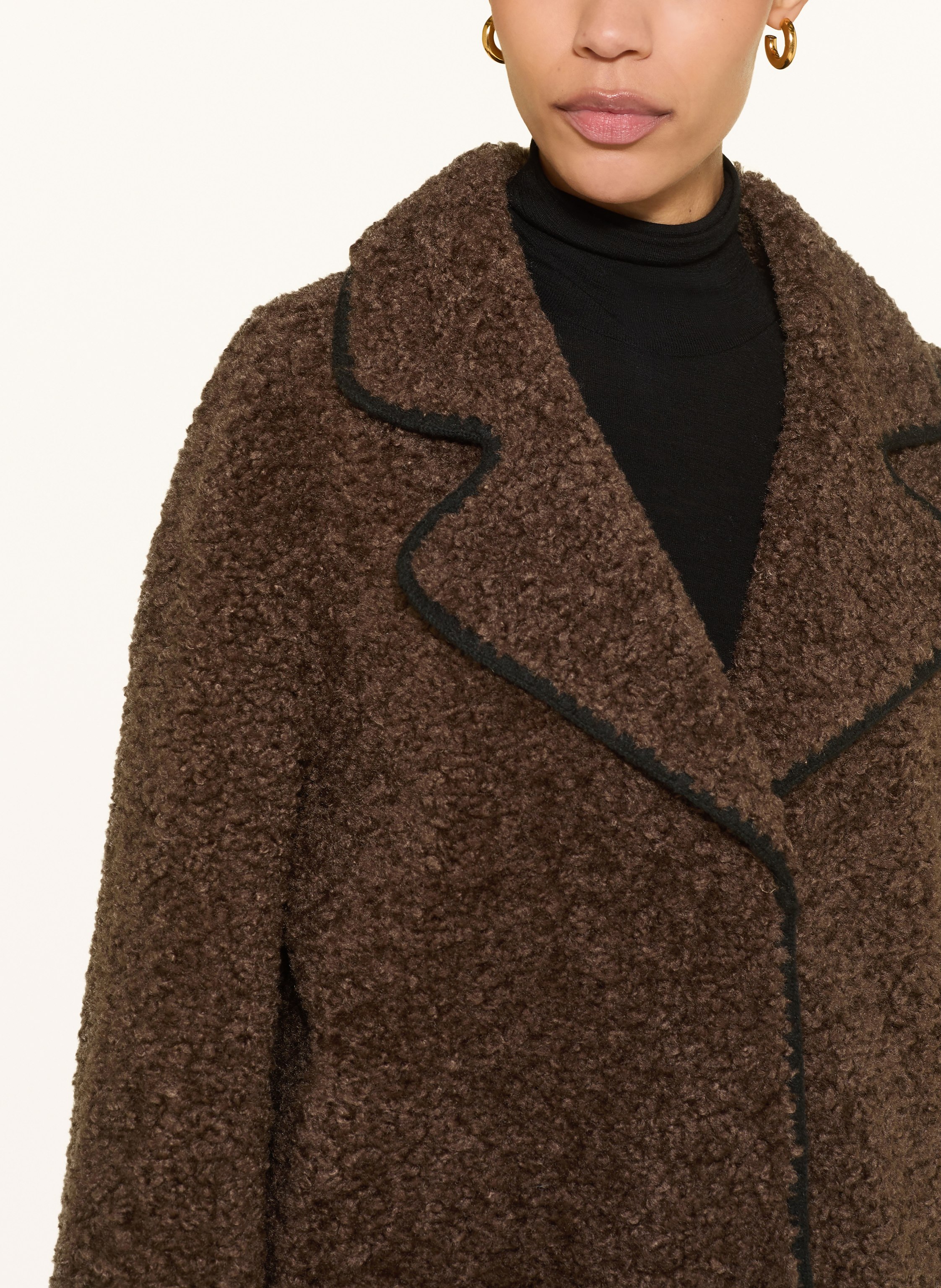 Thumbnail - Mrs & Hugs Teddyfell-Jacke braun