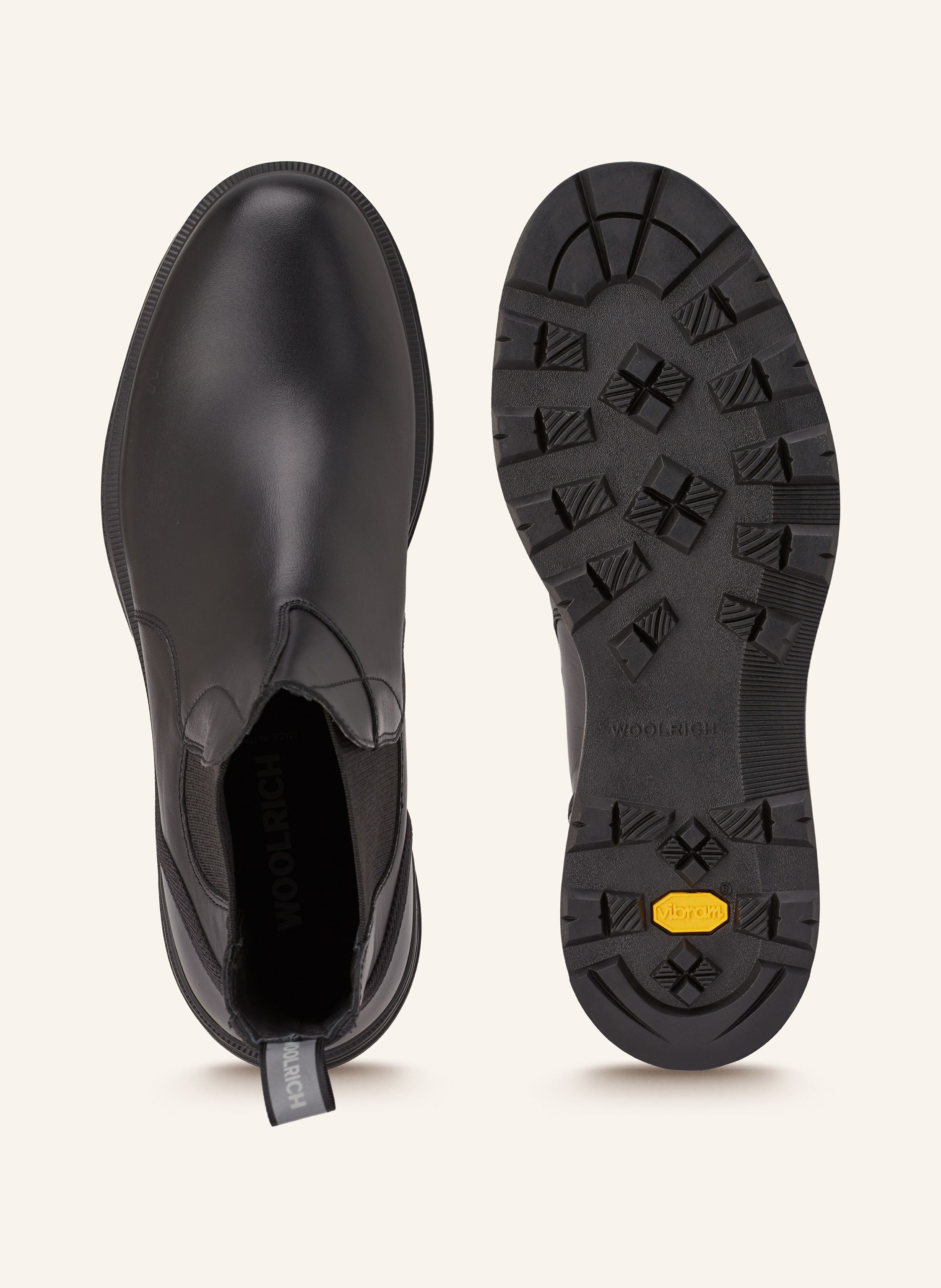 Thumbnail - Woolrich Chelsea-Boots Grove schwarz