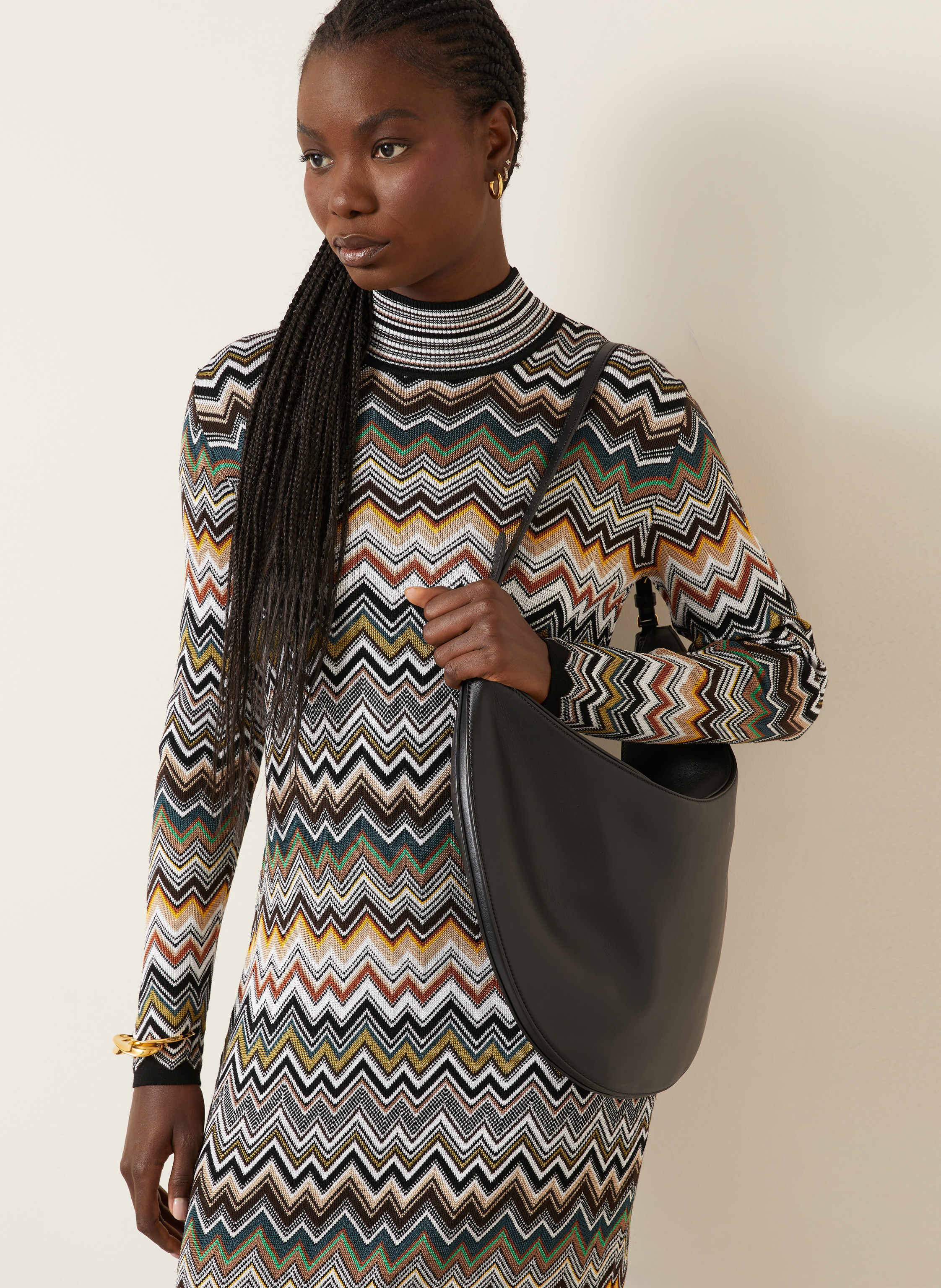 Thumbnail - Missoni Strickkleid schwarz