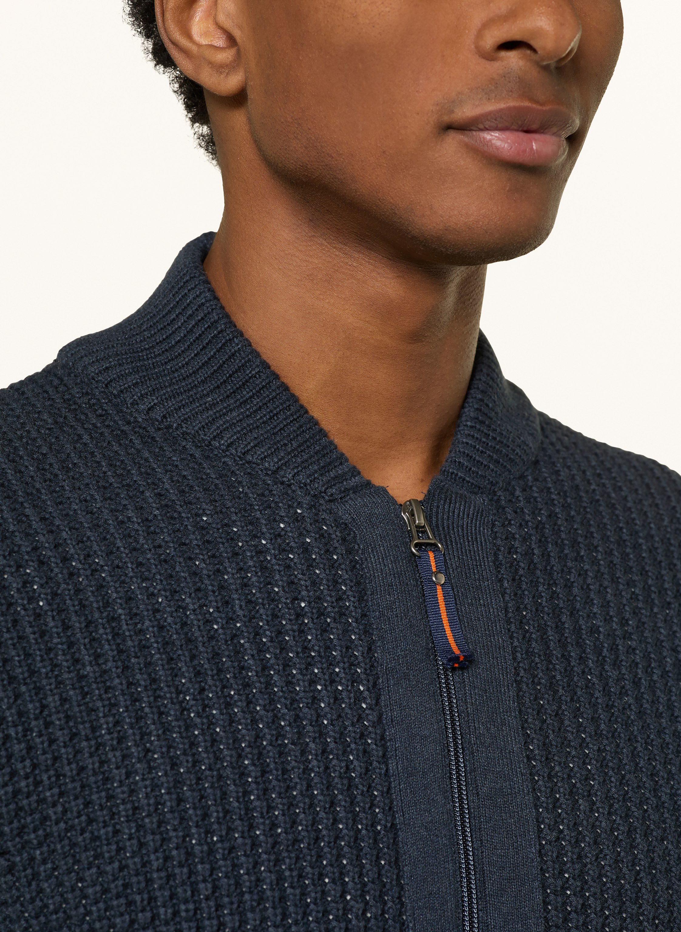 Thumbnail - Ragman Strickjacke blau