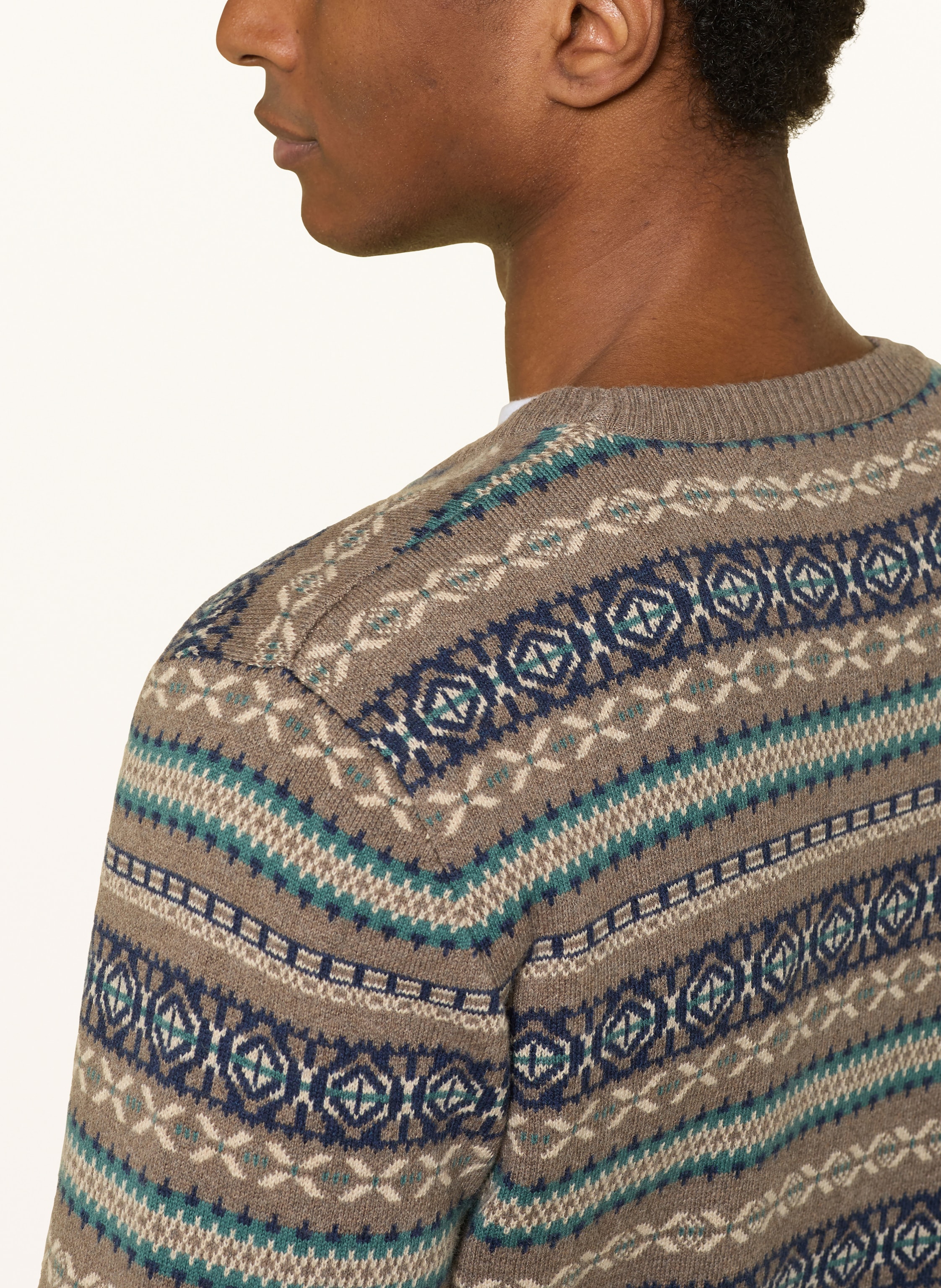 Thumbnail - Ragman Pullover braun