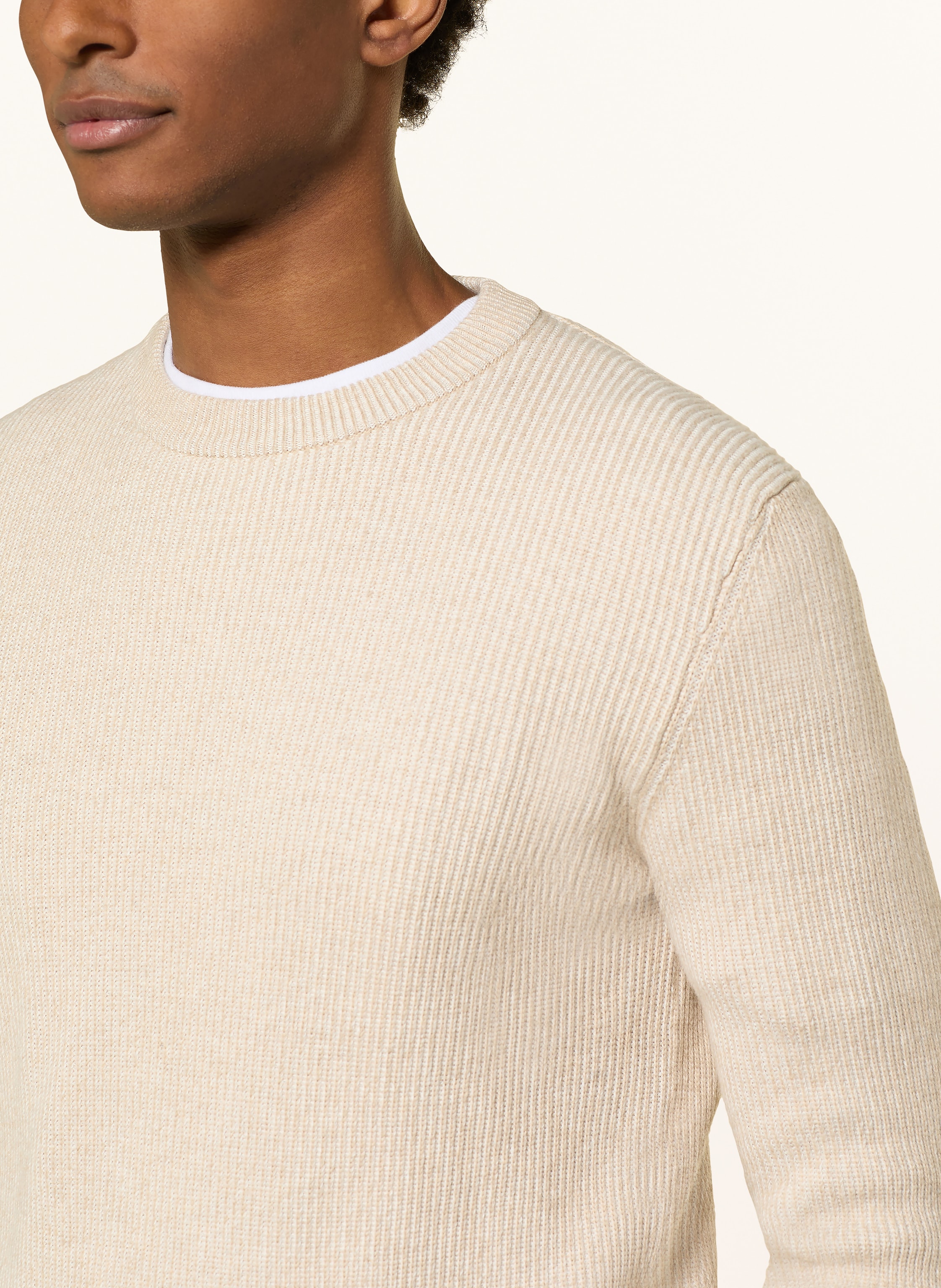 Thumbnail - Ragman Pullover beige