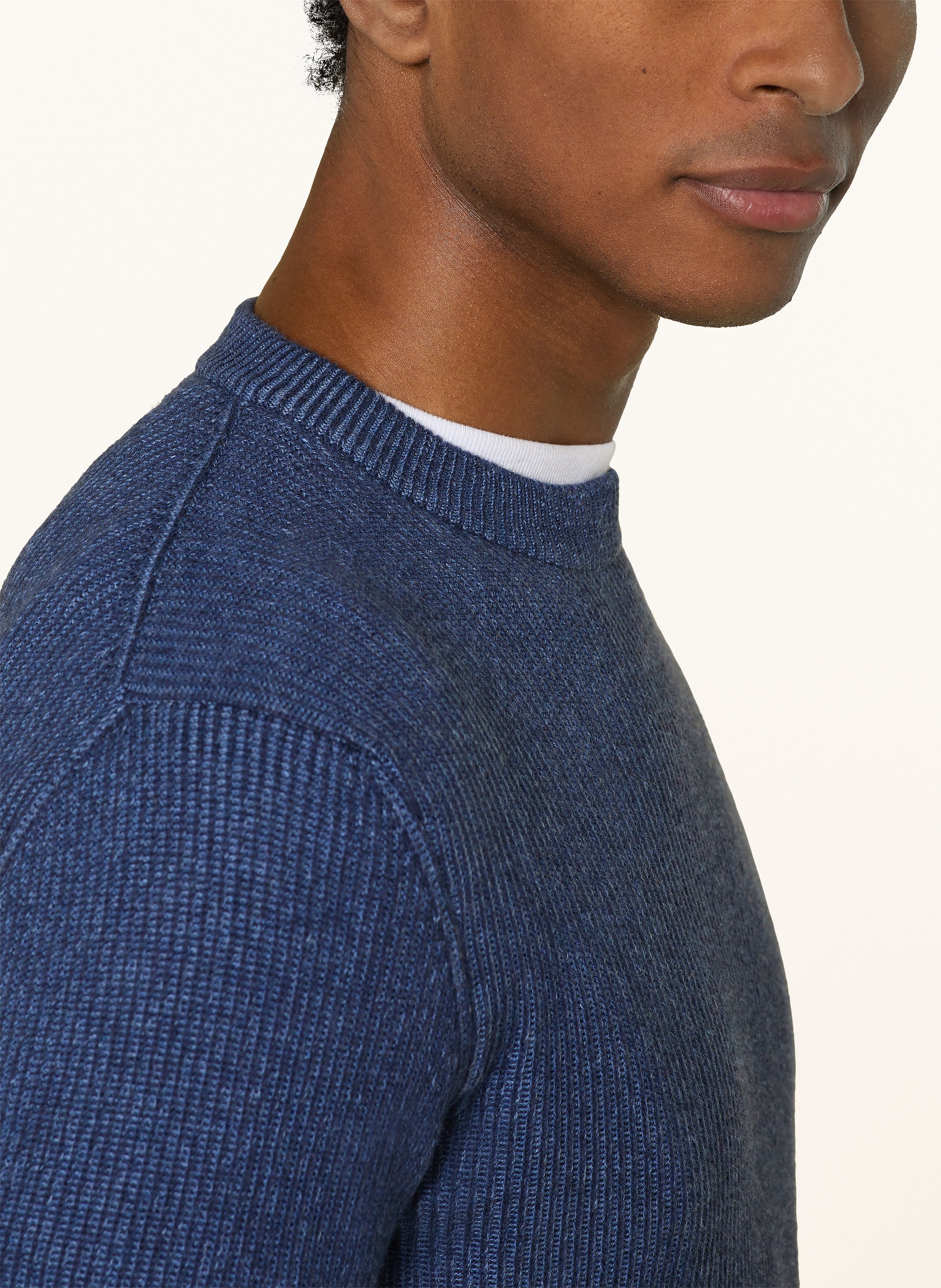 Thumbnail - Ragman Pullover blau