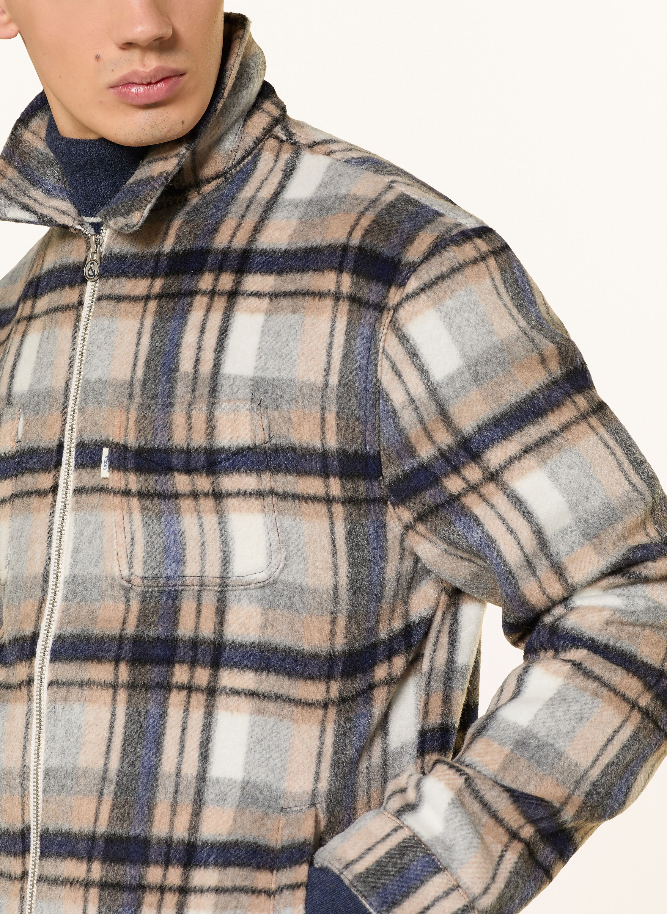 Thumbnail - Colours & Sons Overjacket blau