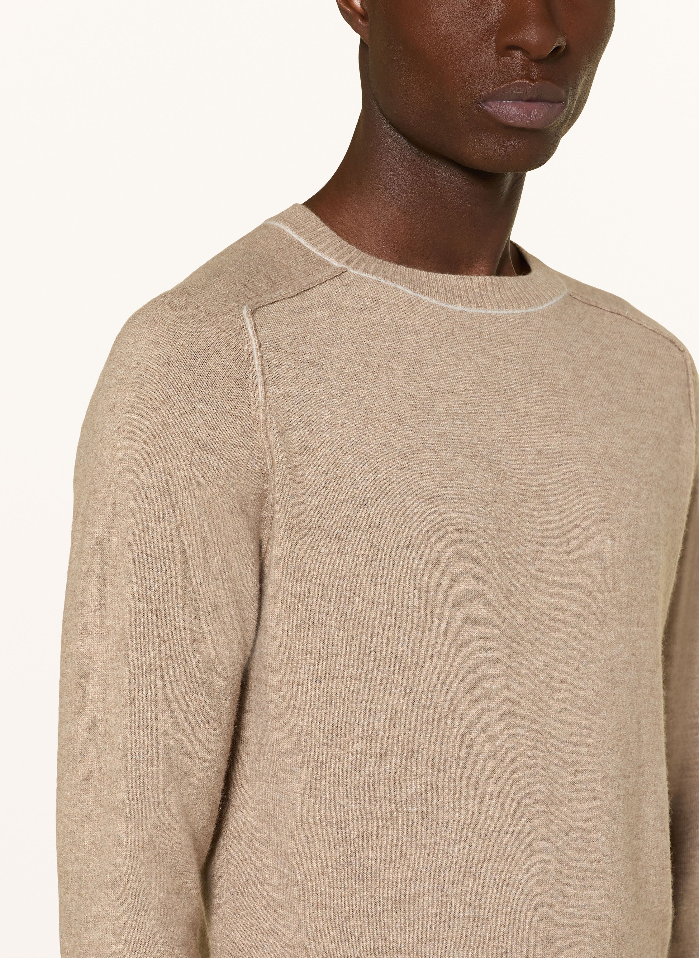 Thumbnail - Colours & Sons Pullover Mit Merinowolle grau