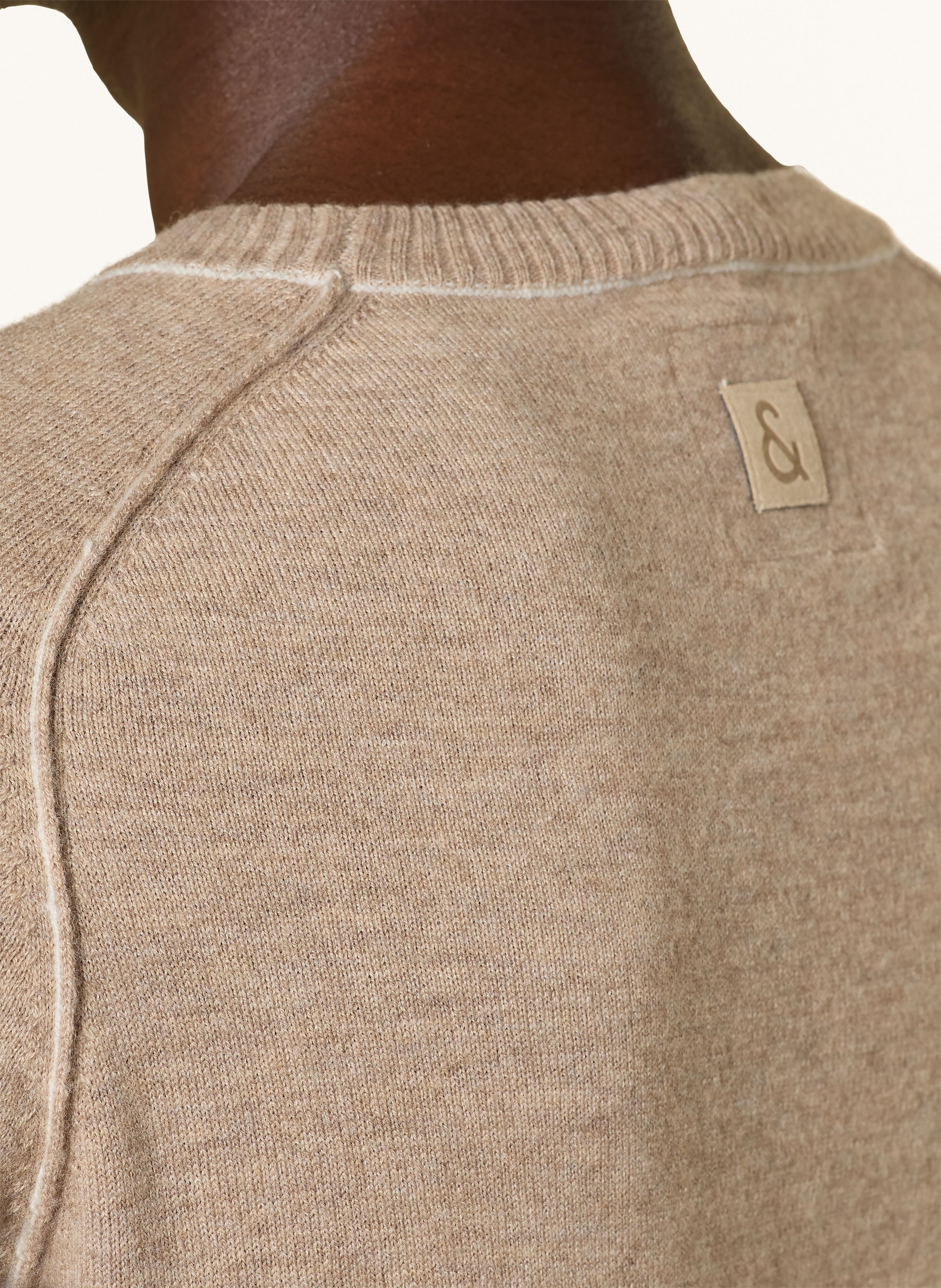 Thumbnail - Colours & Sons Pullover Mit Merinowolle grau