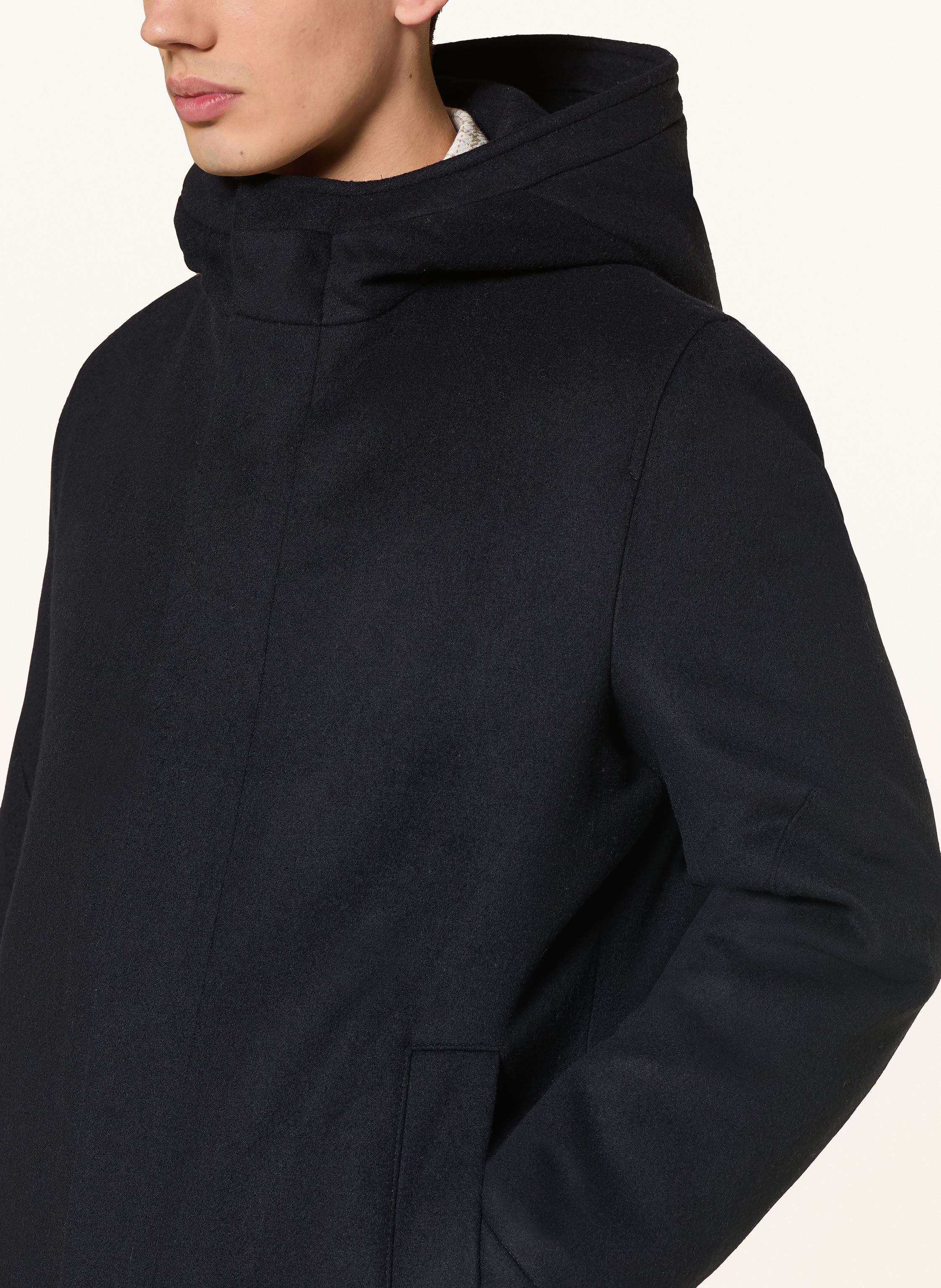 Thumbnail - Drykorn Mantel Naukano blau