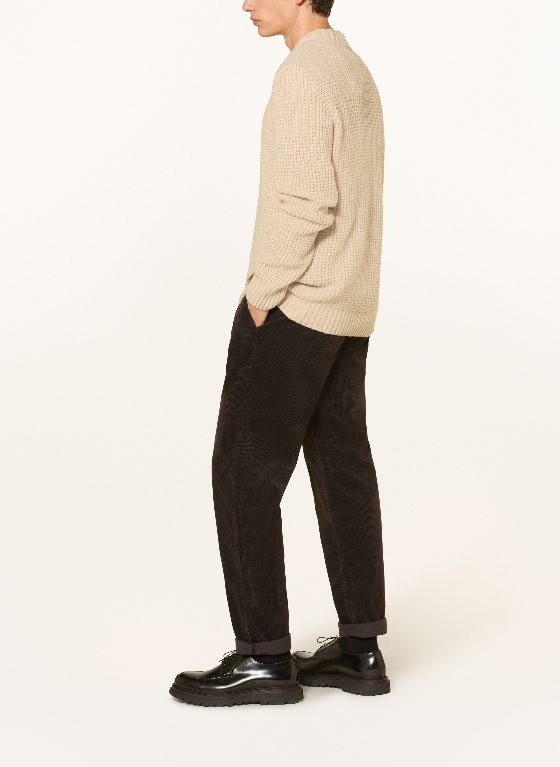 Thumbnail - Boss Cordchino Tapered Fit schwarz