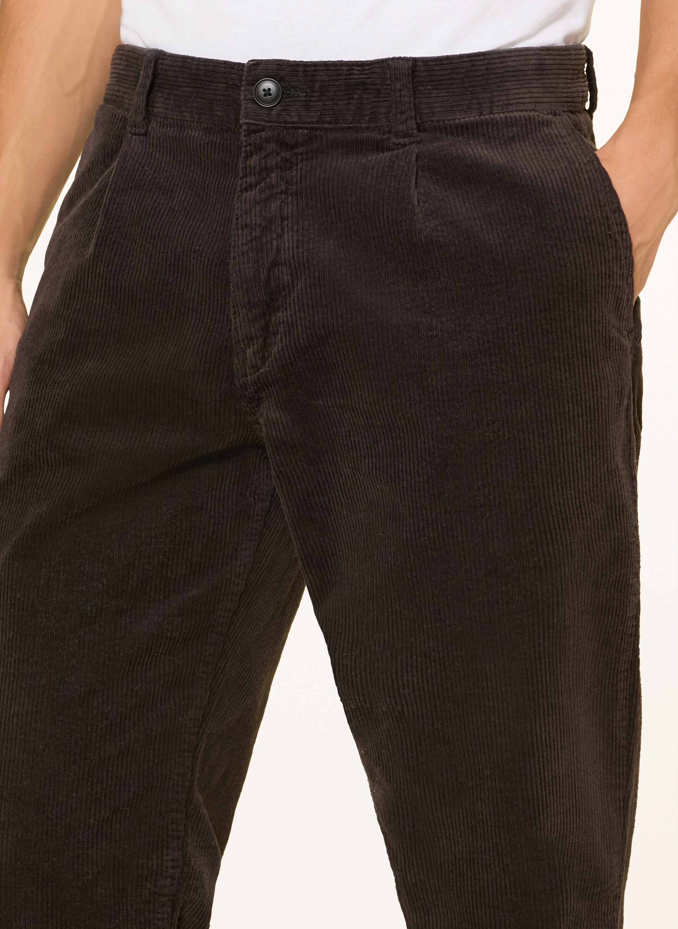 Thumbnail - Boss Cordchino Tapered Fit schwarz