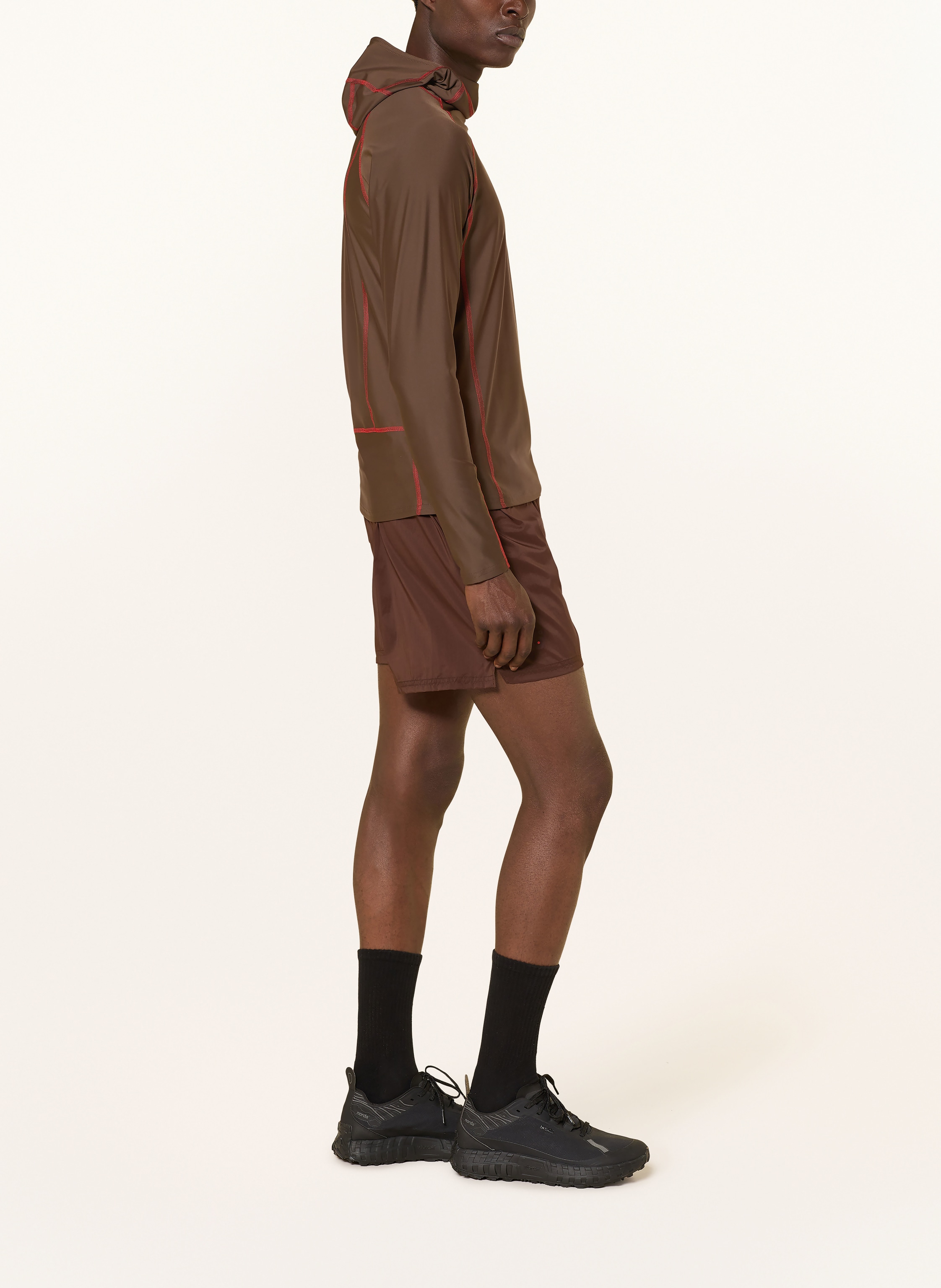 Thumbnail - 66°North Laufshirt Reykjavik Balaclava braun