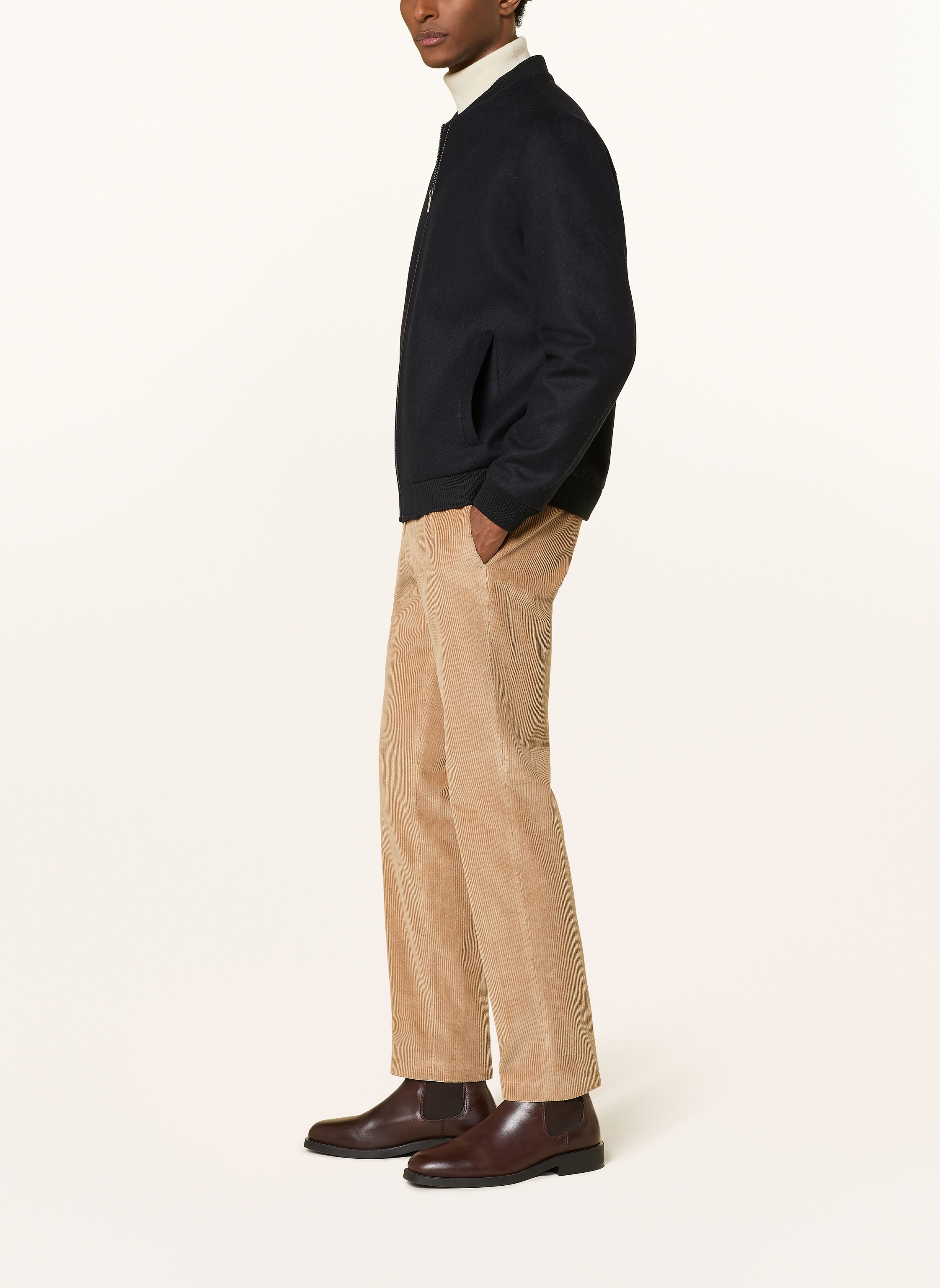 Thumbnail - Hiltl Cordchino Regular Fit beige