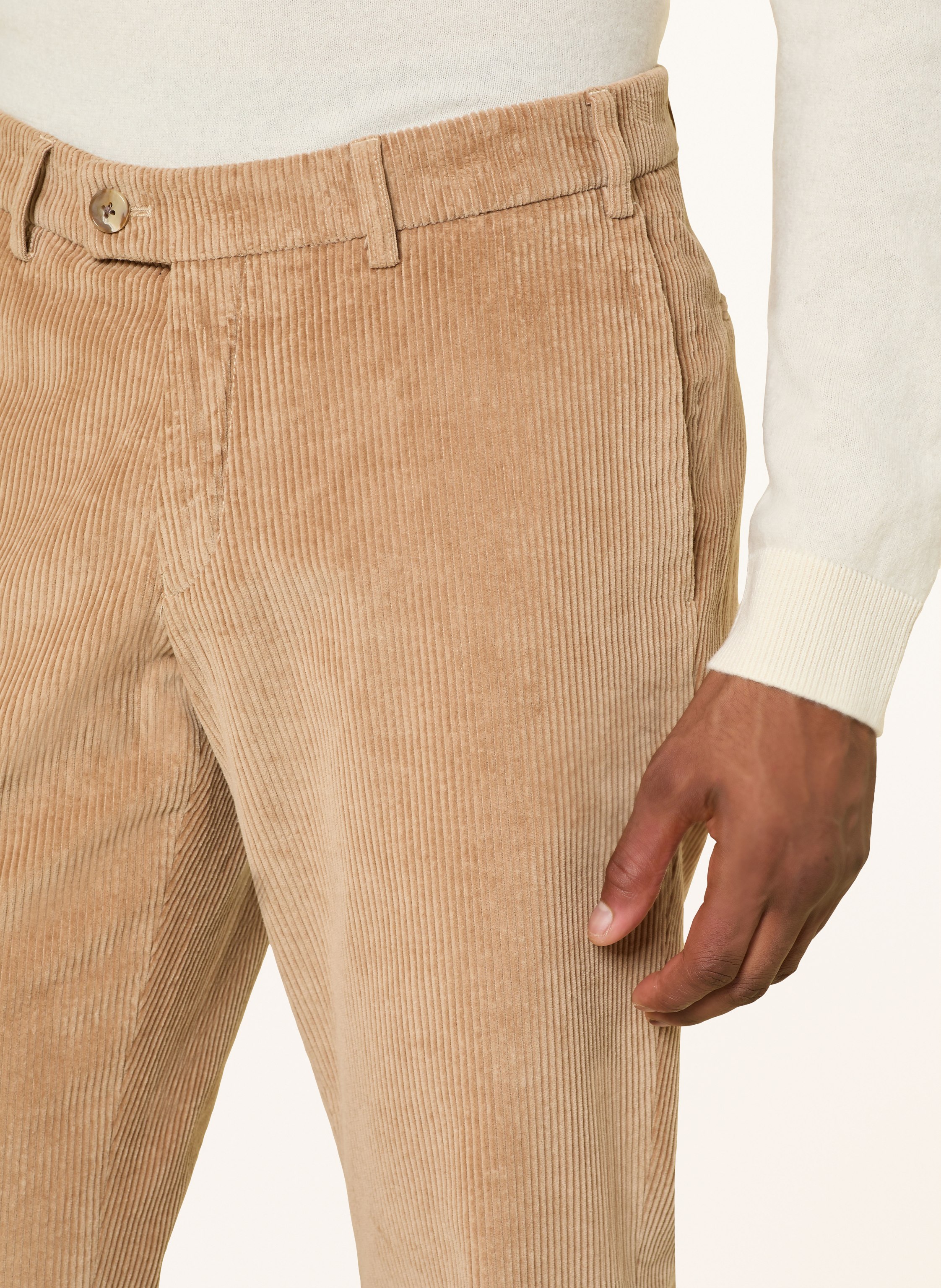 Thumbnail - Hiltl Cordchino Regular Fit beige