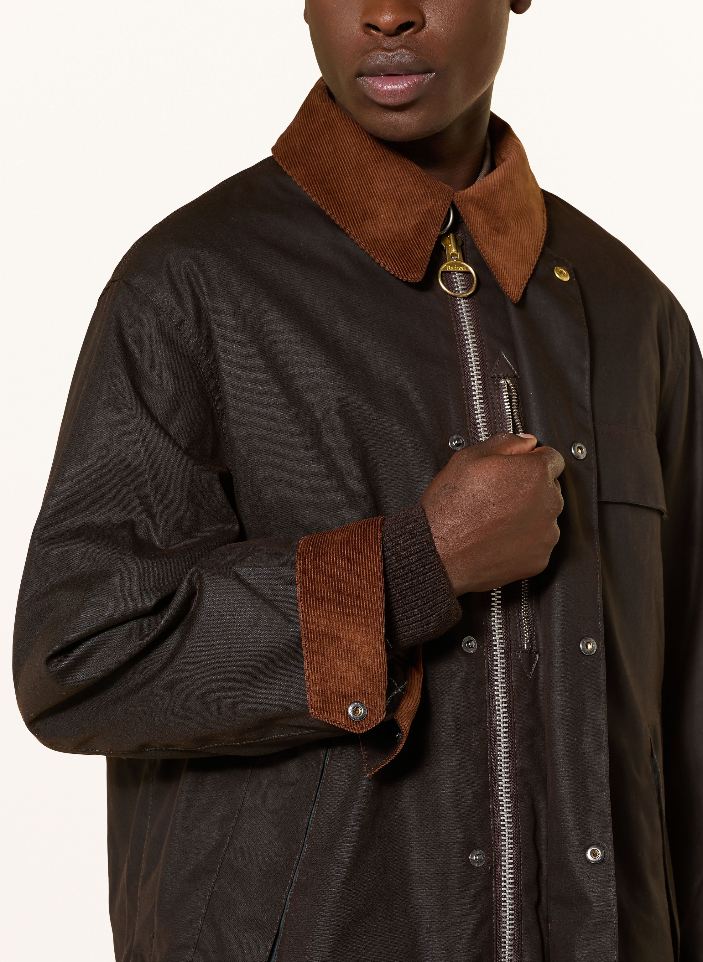 Thumbnail - Barbour Parka Beeston braun