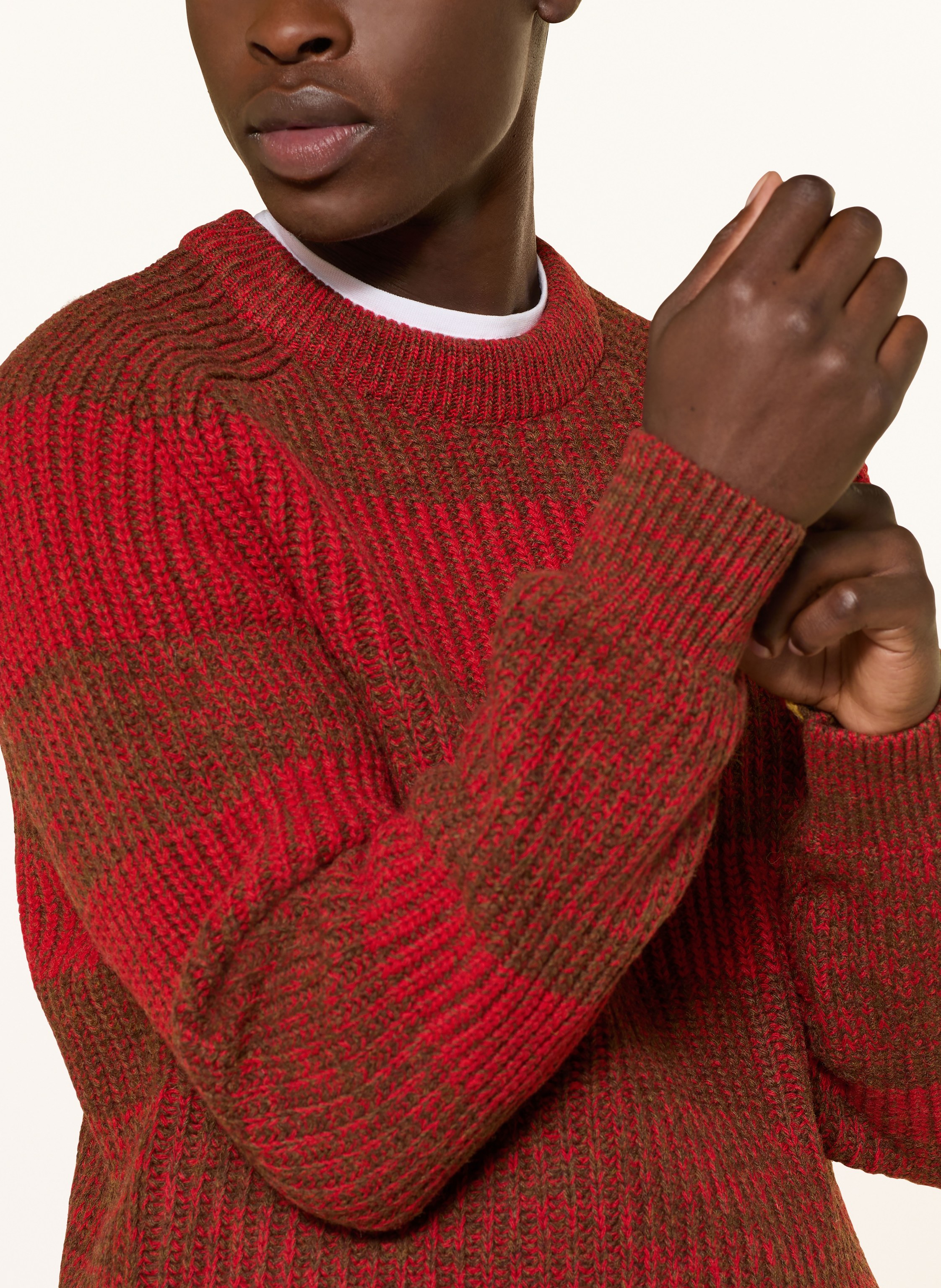 Thumbnail - Barbour Pullover rot