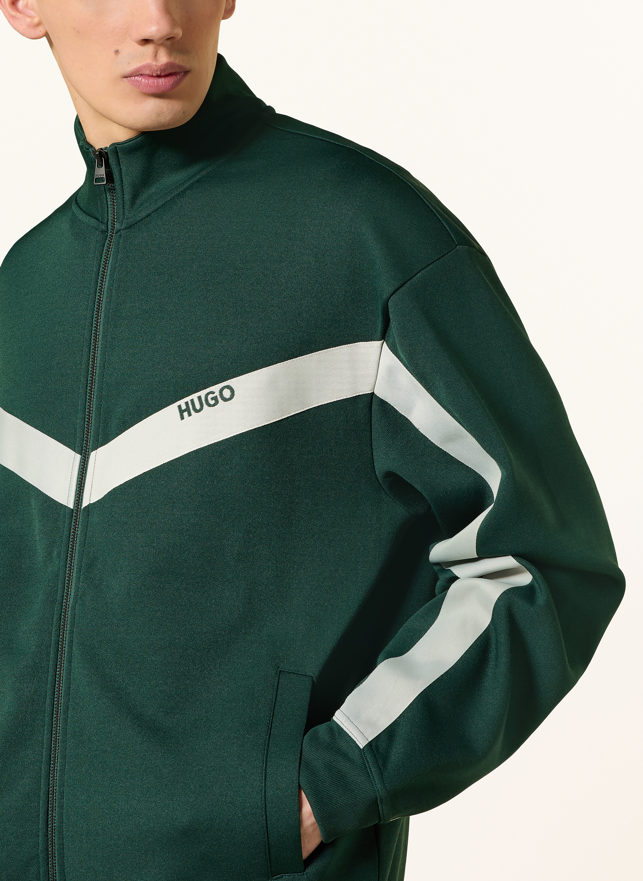 Thumbnail - Hugo Trainingsjacke Darti gruen