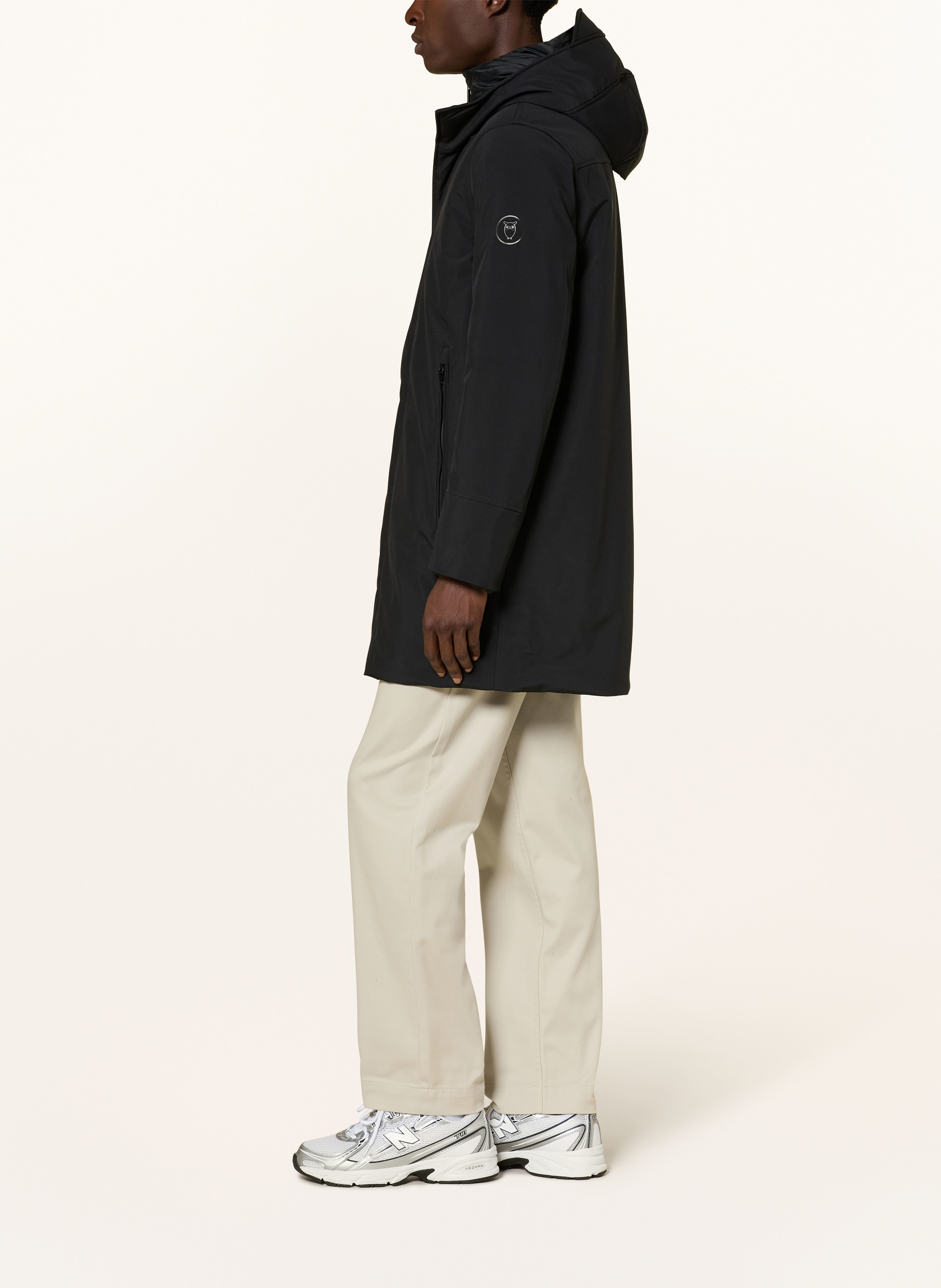 Thumbnail - Knowledgecotton Apparel Softshell-Jacke Climate Shell™ schwarz