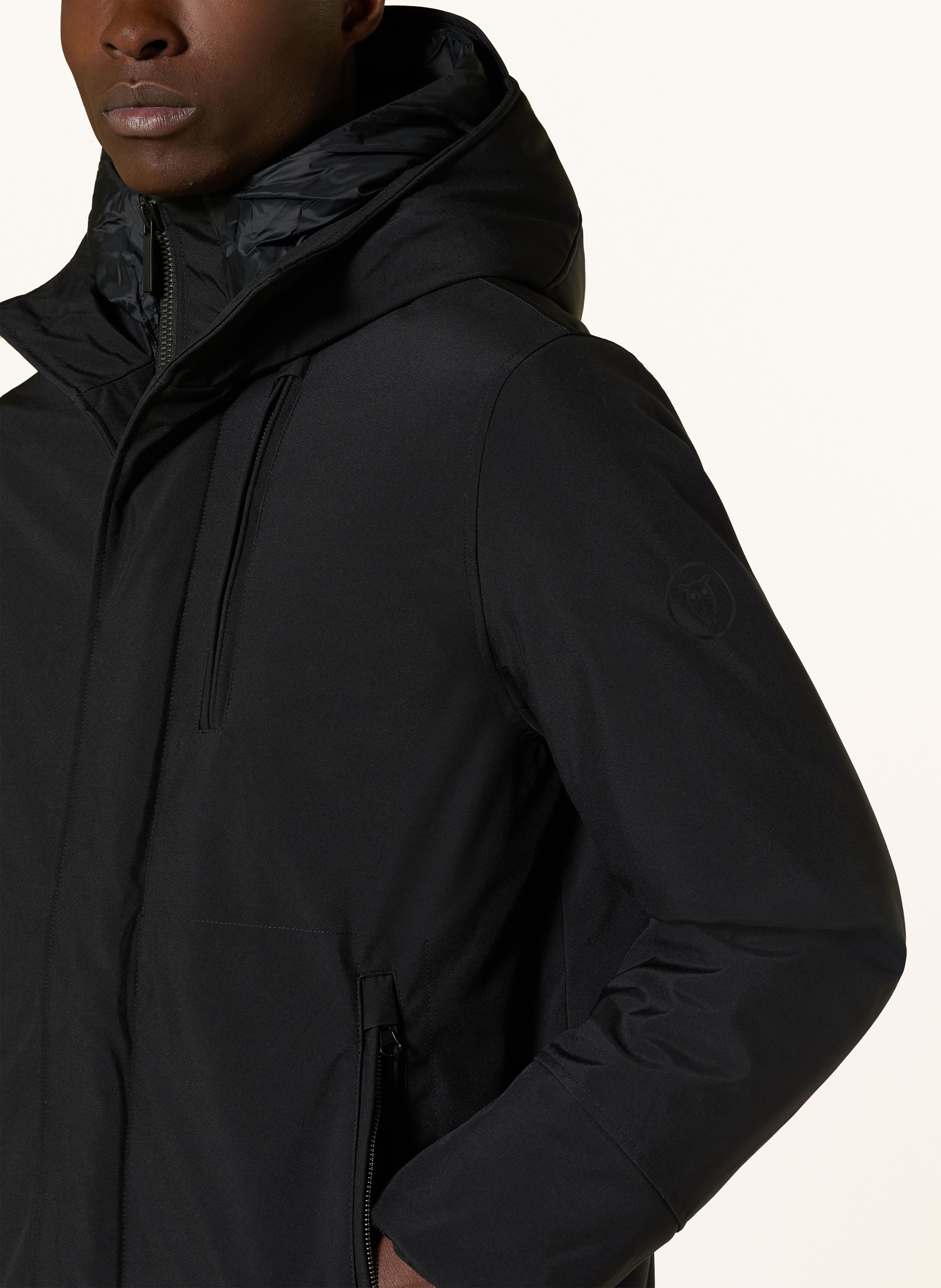 Thumbnail - Knowledgecotton Apparel Softshell-Jacke Climate Shell™ schwarz