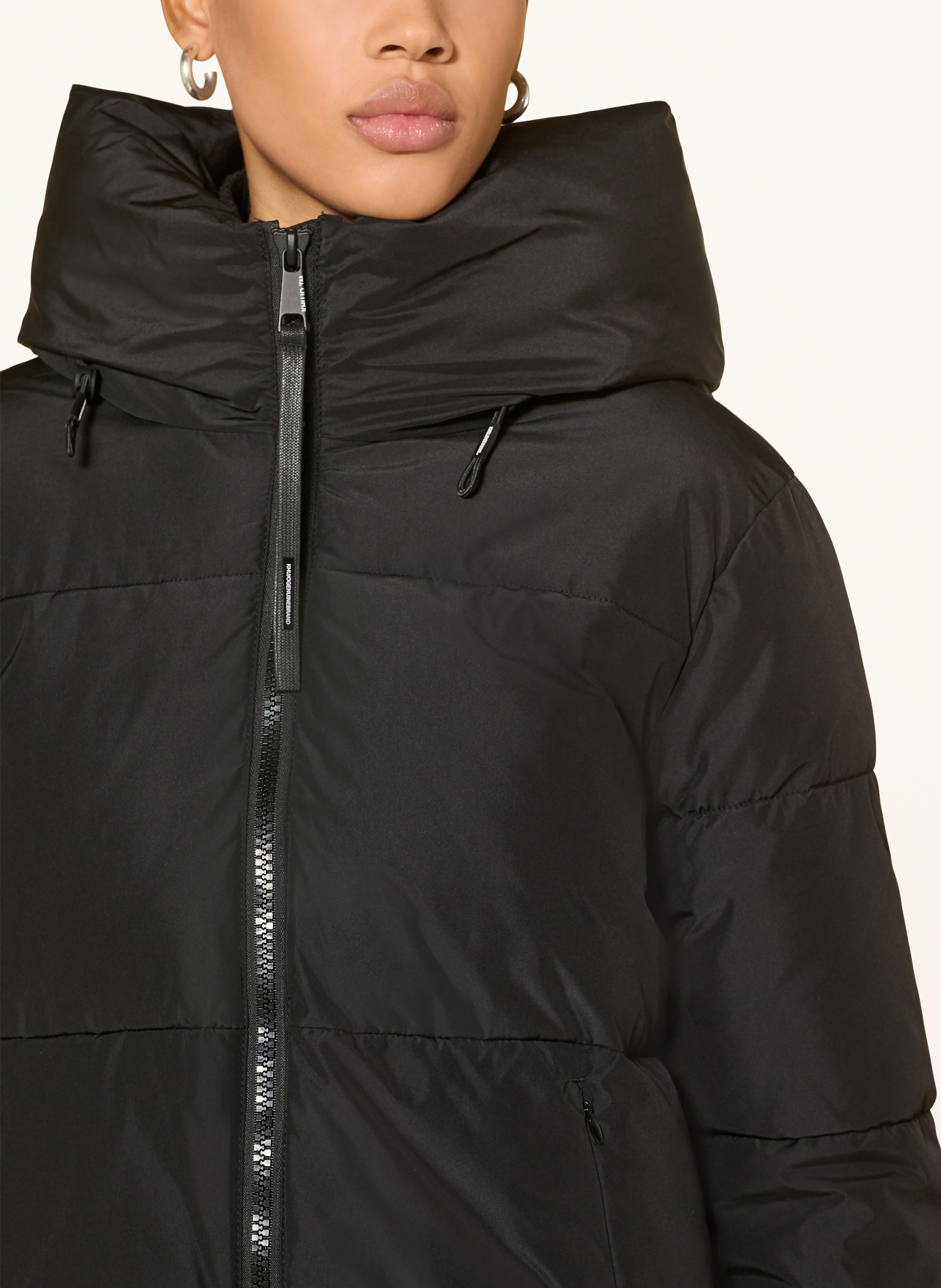 Thumbnail - Khujo Steppjacke Audrey Matt schwarz