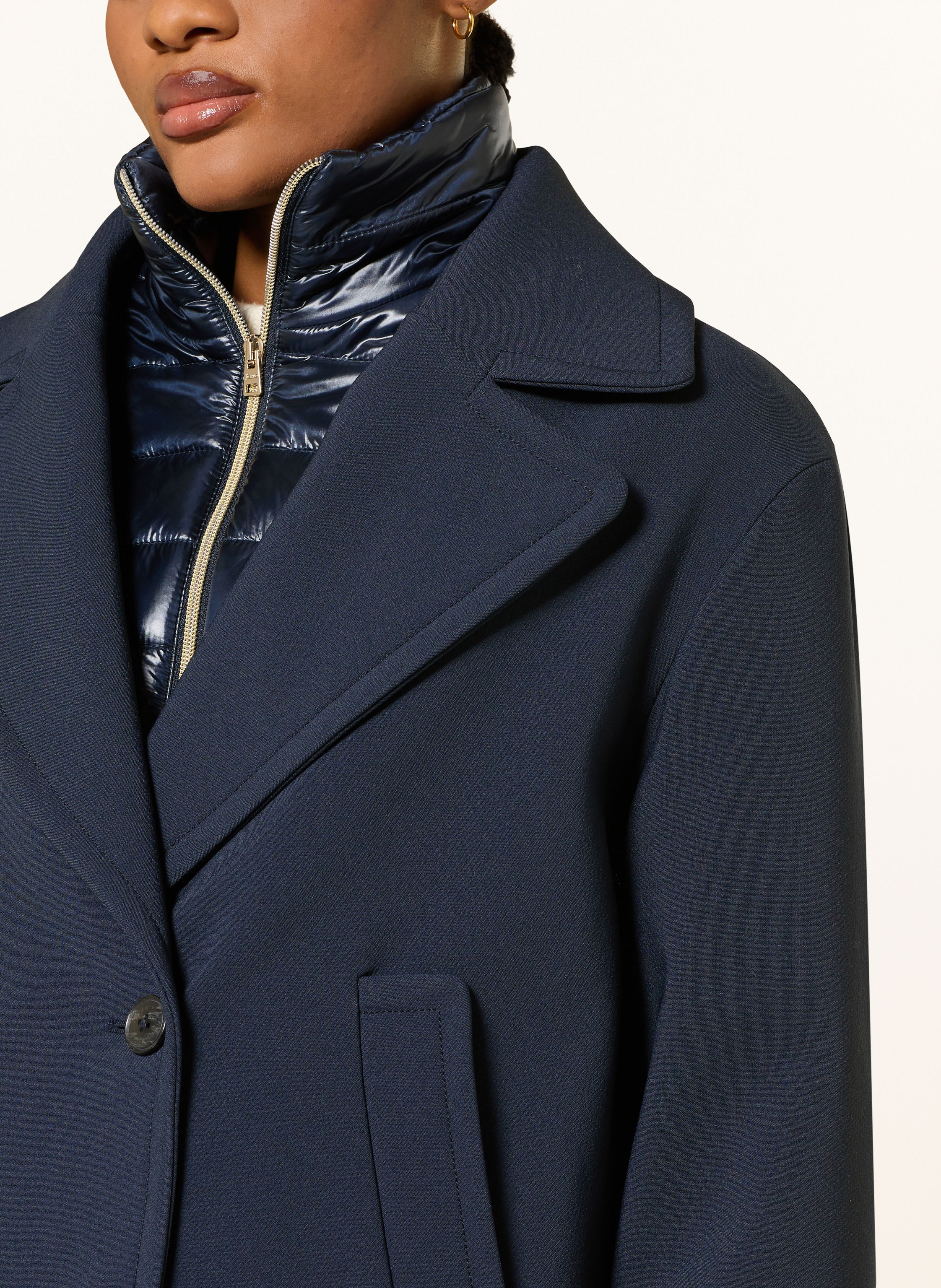 Thumbnail - Herno Cabanjacke Mit Herausnehmbarer Blende blau