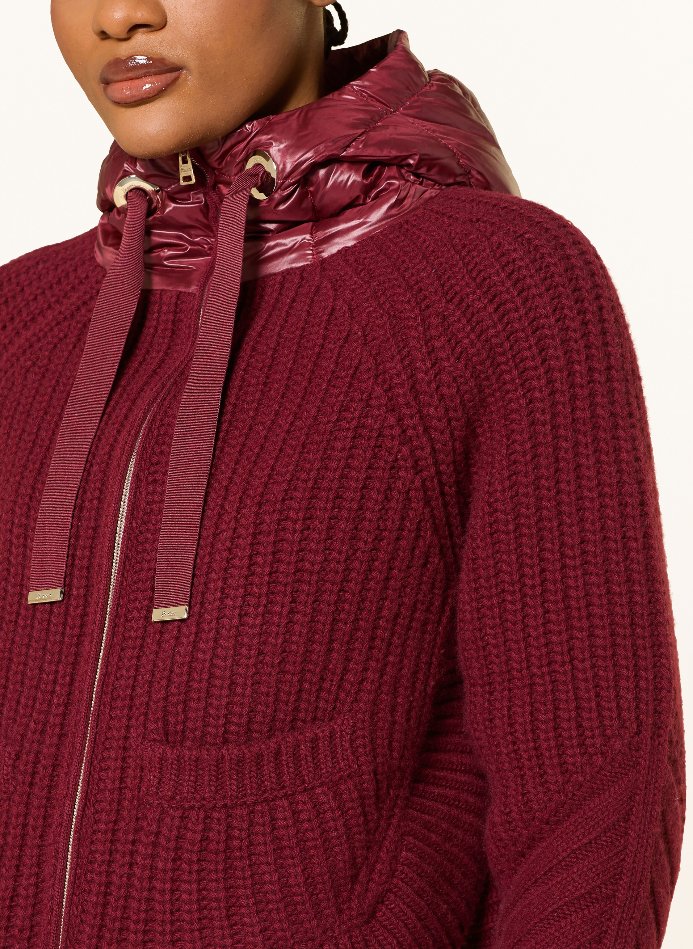 Thumbnail - Herno Strickjacke rot