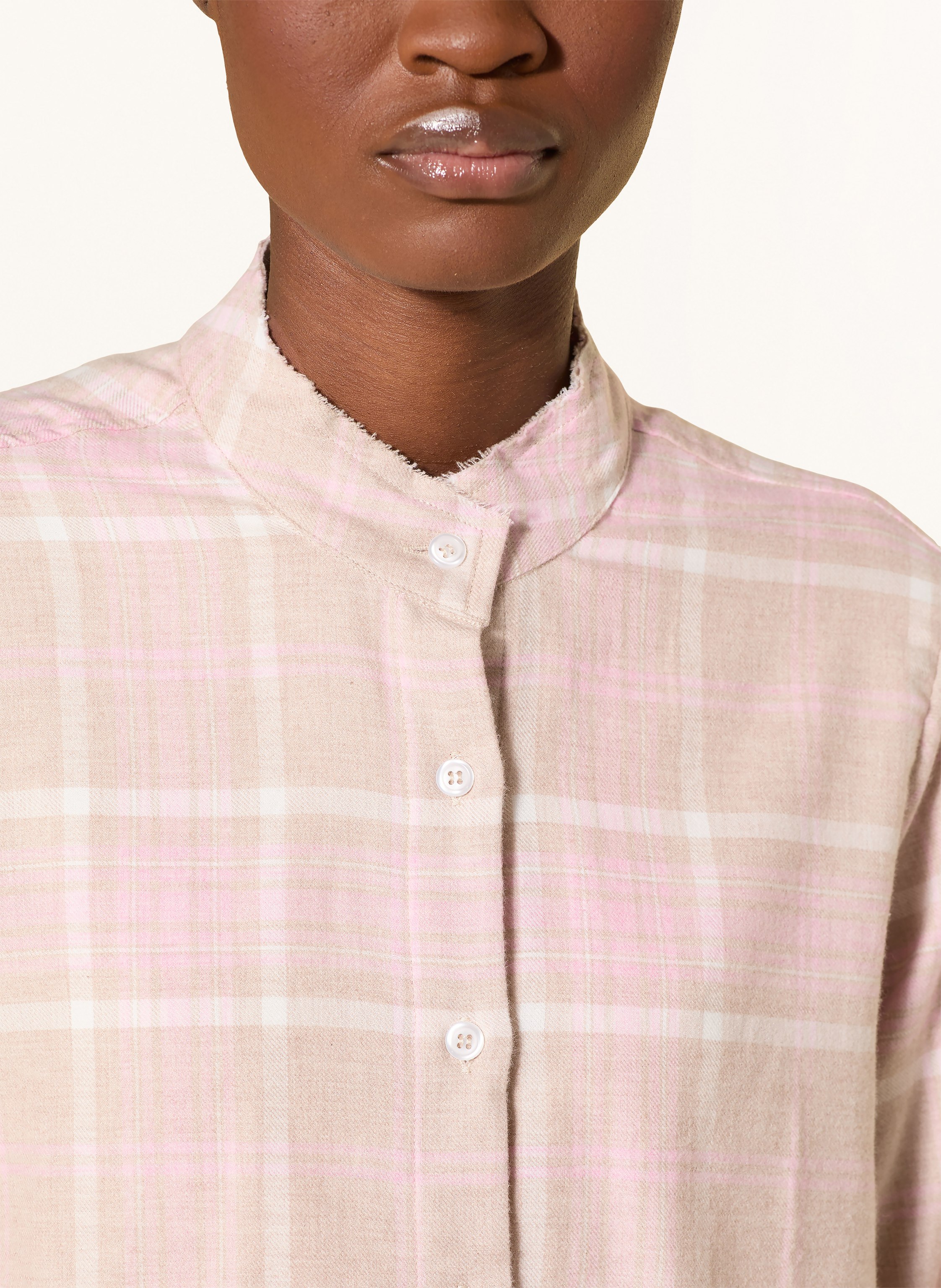 Thumbnail - Rossana Diva Flanellbluse rosa