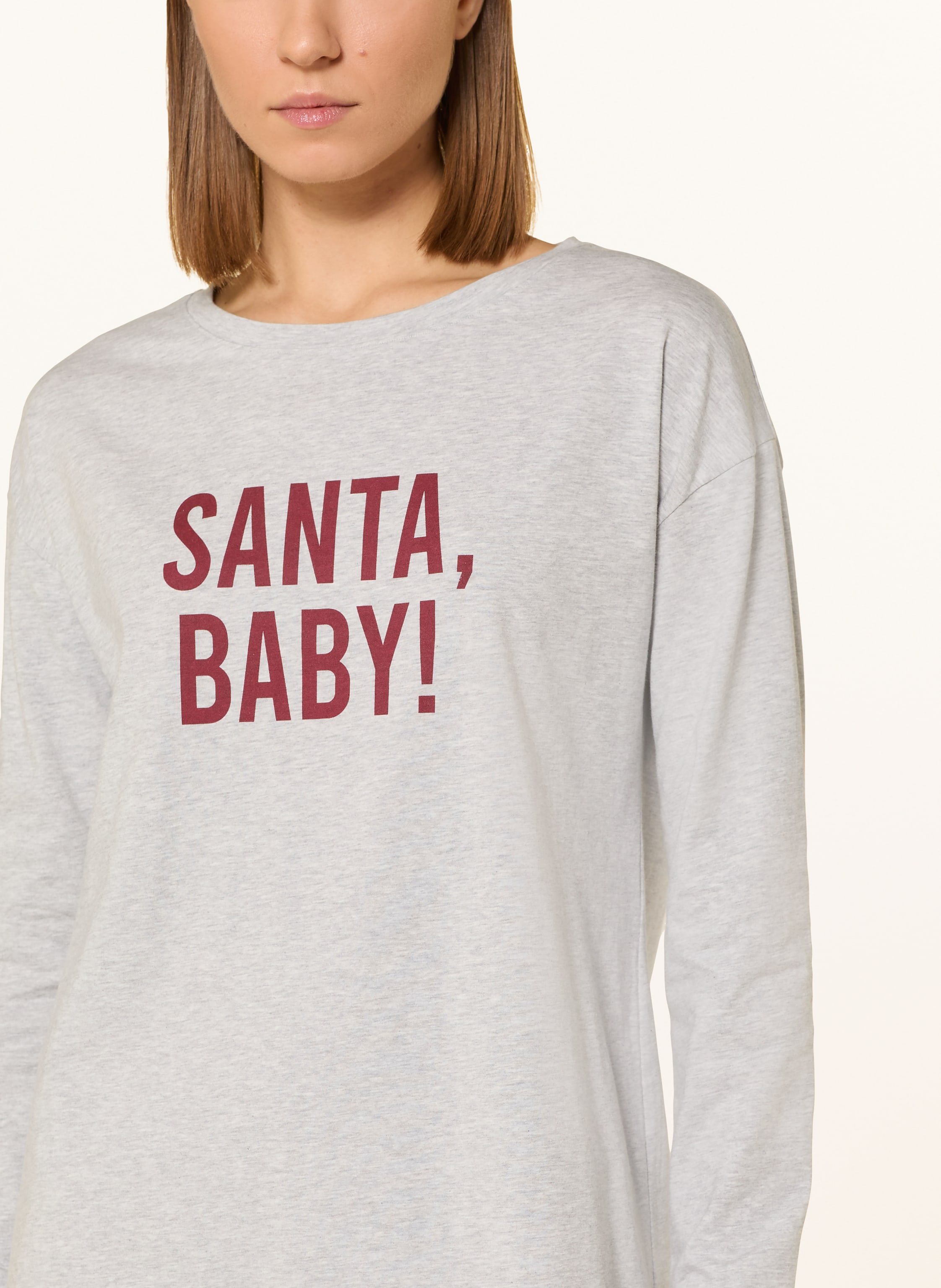 Thumbnail - Skiny Nachthemd Night In Skiny grau