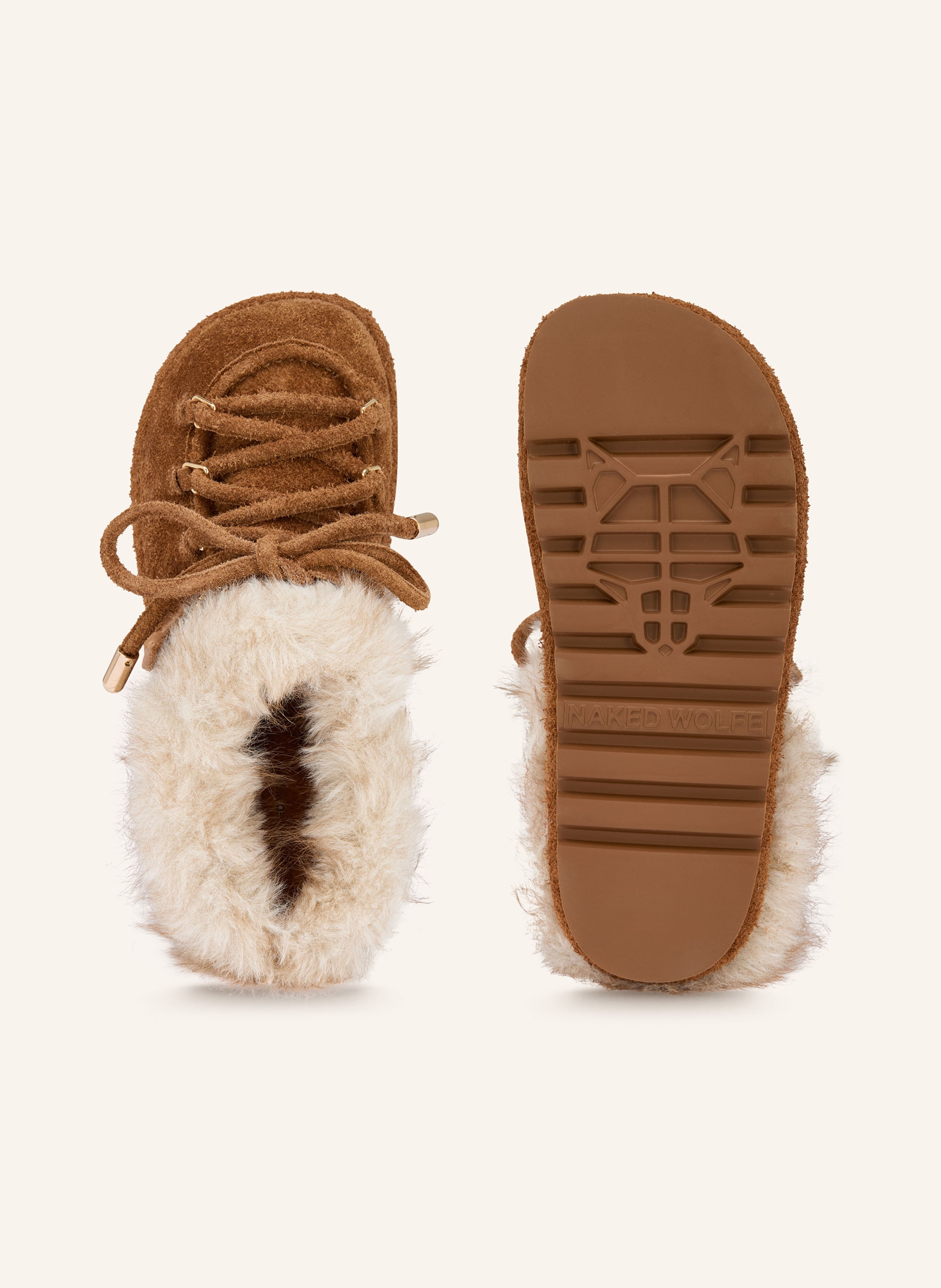 Thumbnail - Naked Wolfe Pantoletten Harlow braun