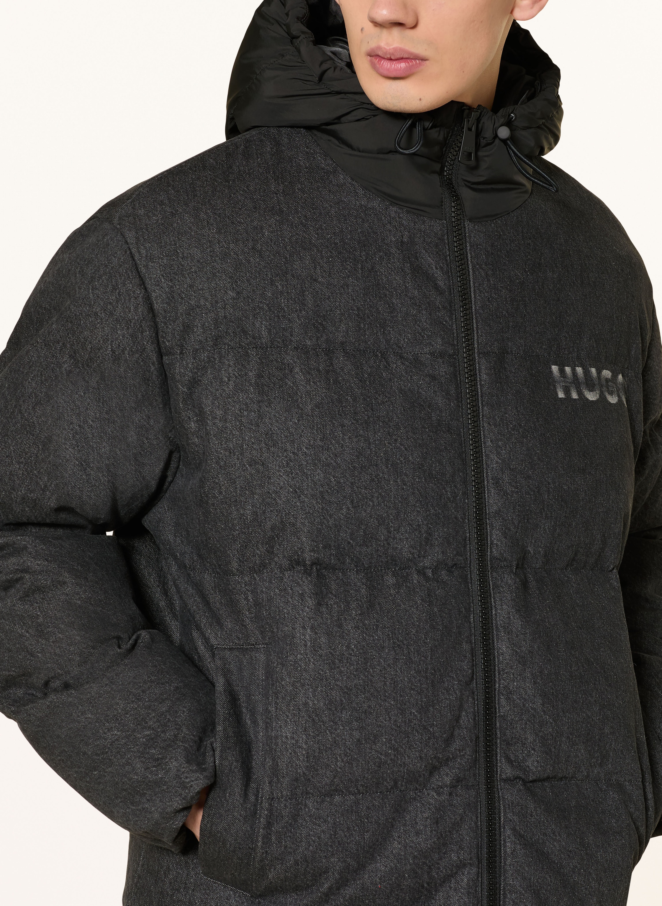 Thumbnail - Hugo Steppjacke Bowan schwarz