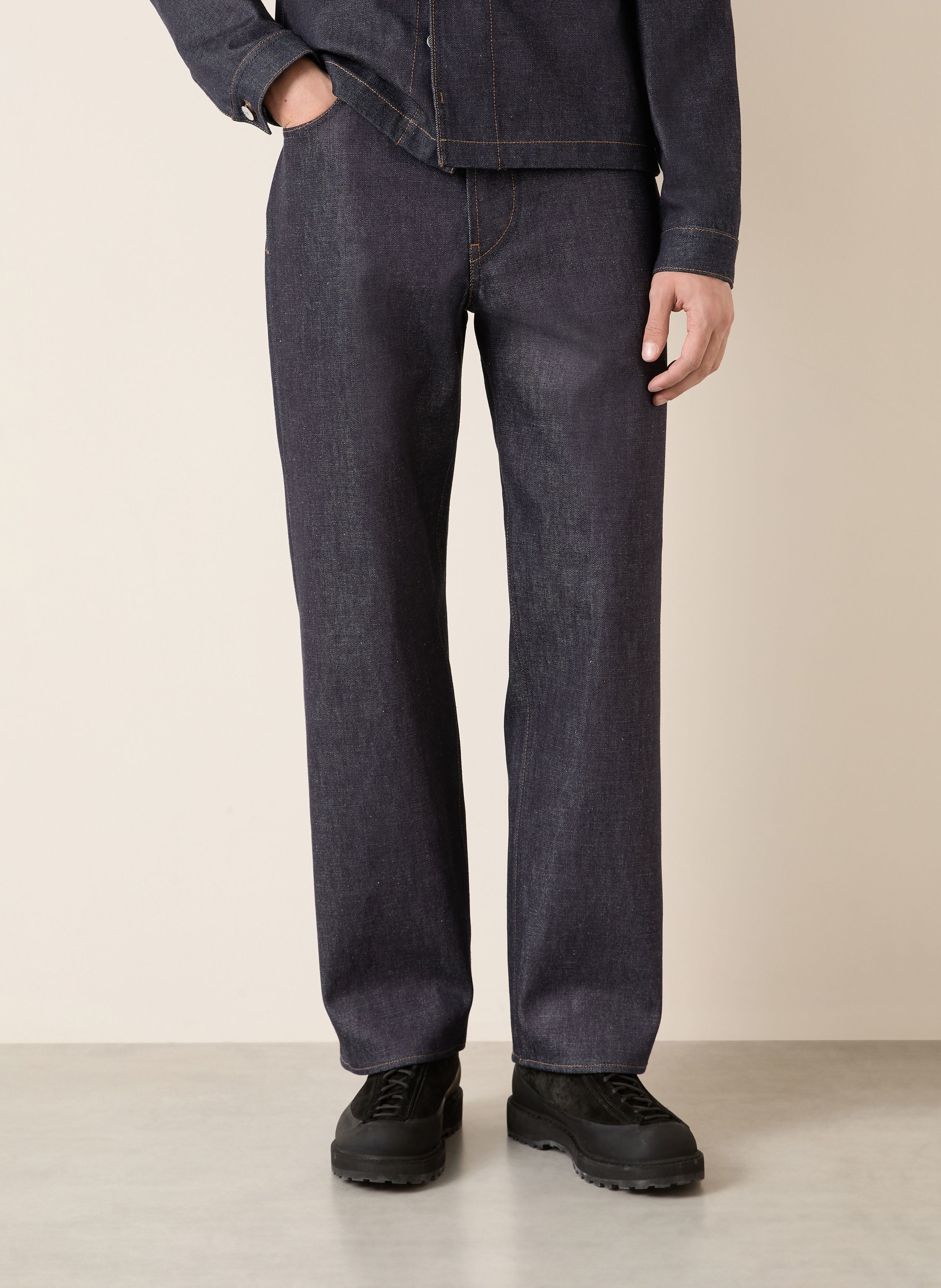 Thumbnail - Stone Island Jeans Denim Project Loose Fit blau