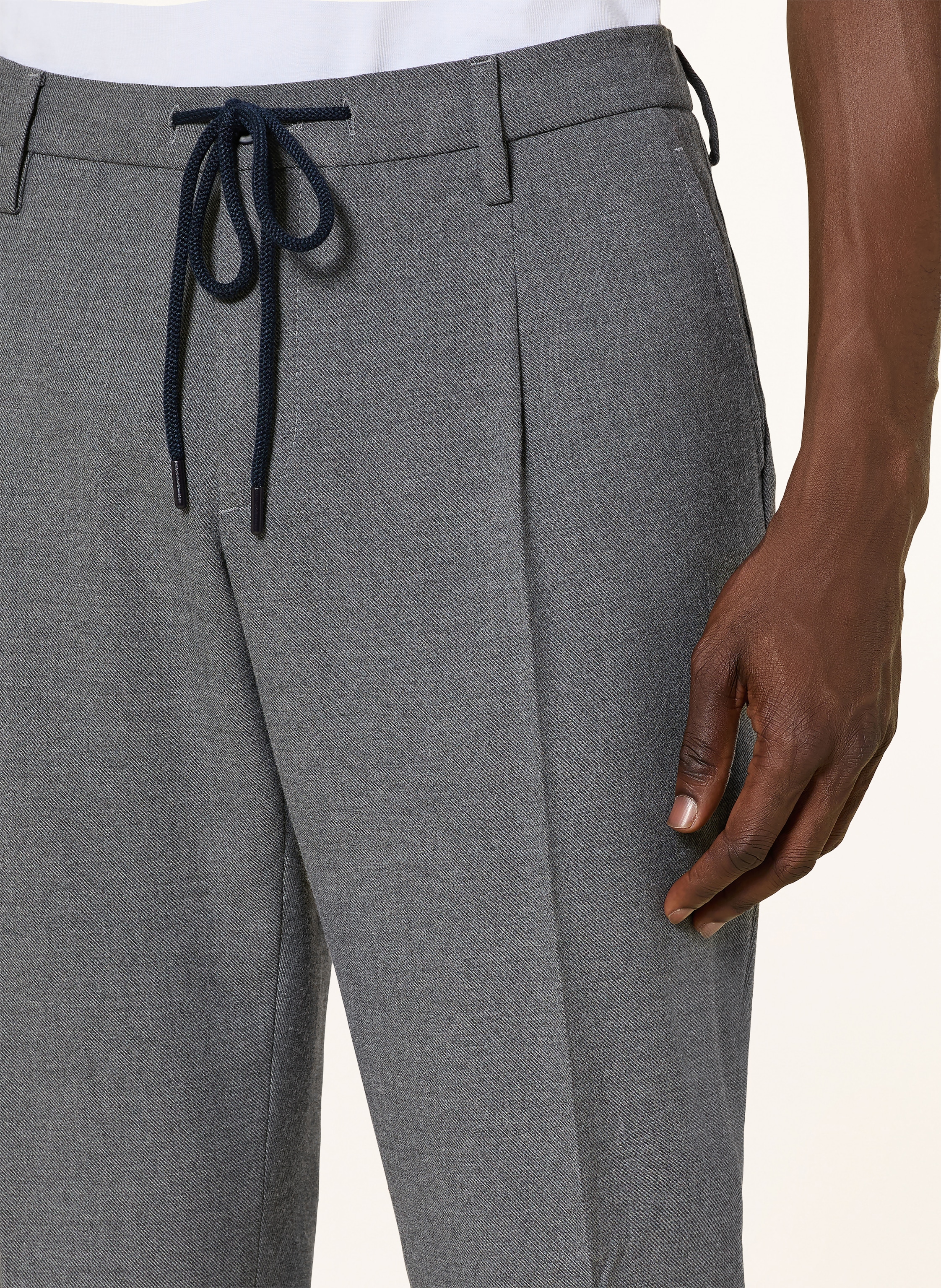 Thumbnail - Alberto Chino Barista Tapered Fit grau