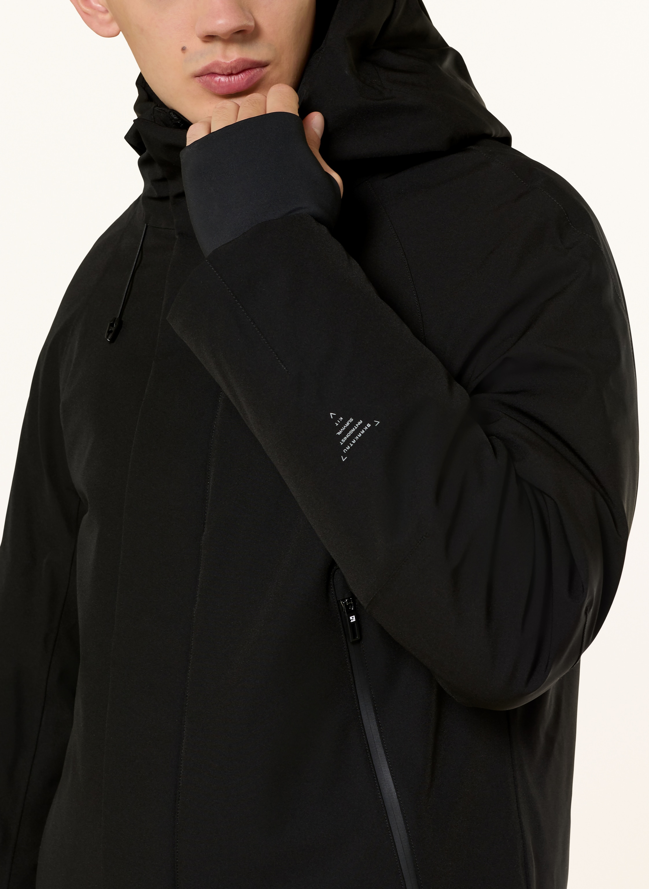 Thumbnail - Krakatau Parka Dsup schwarz