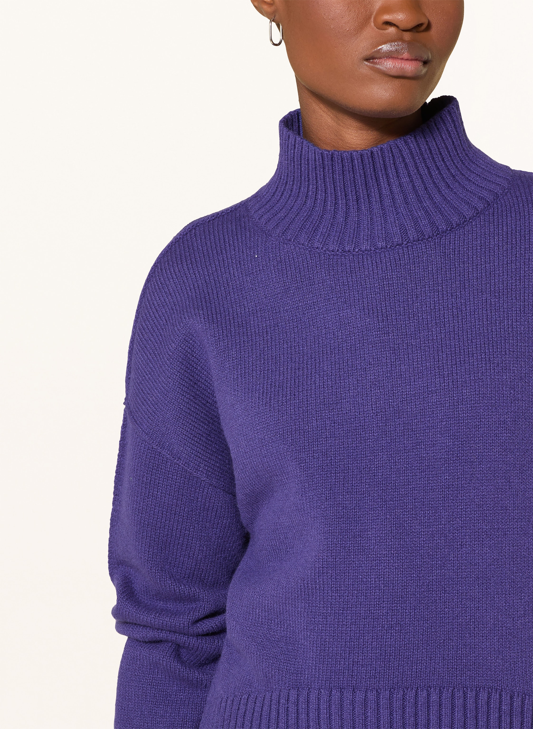 Thumbnail - Oui Pullover blau