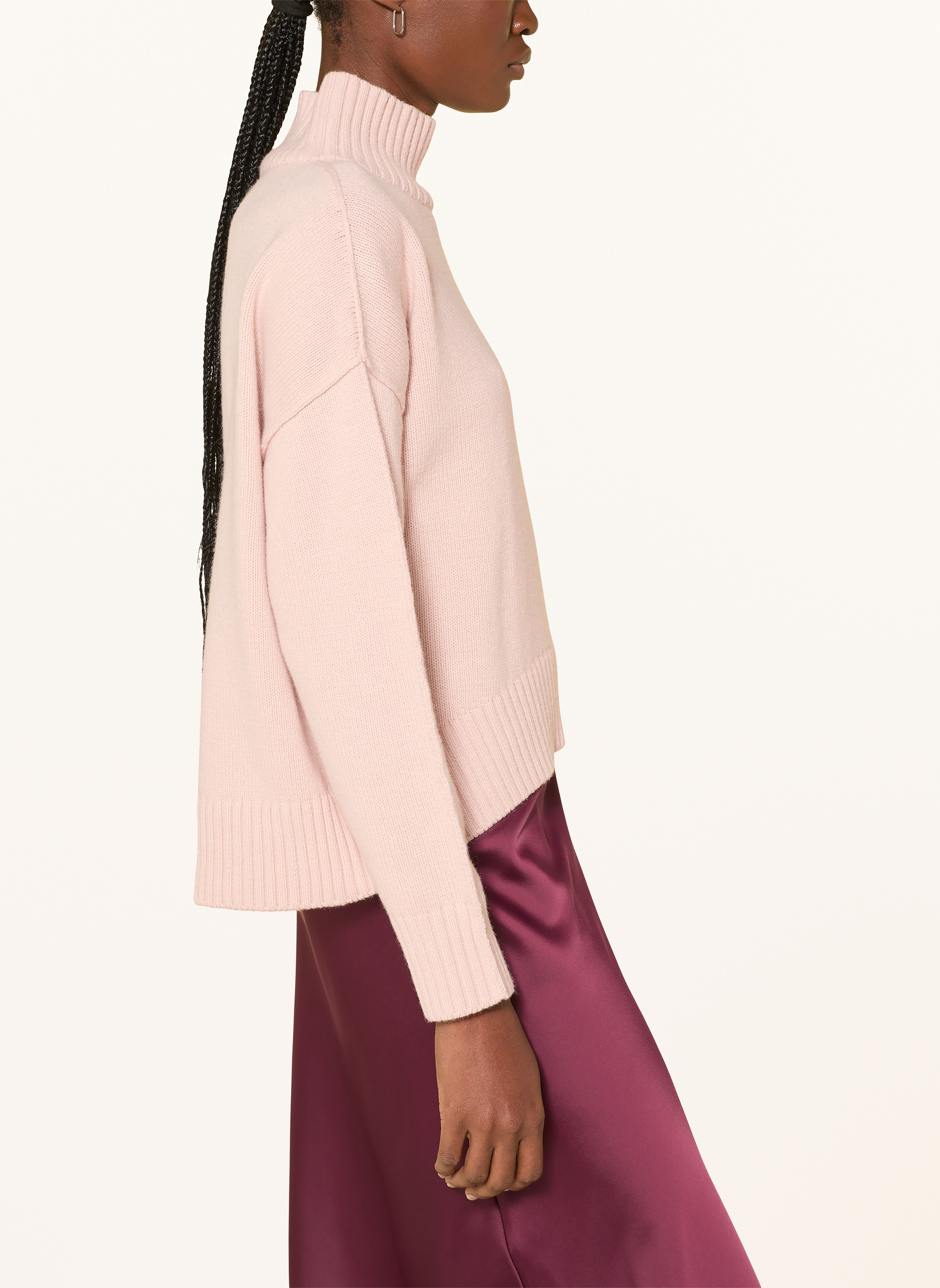 Thumbnail - Oui Pullover rosa