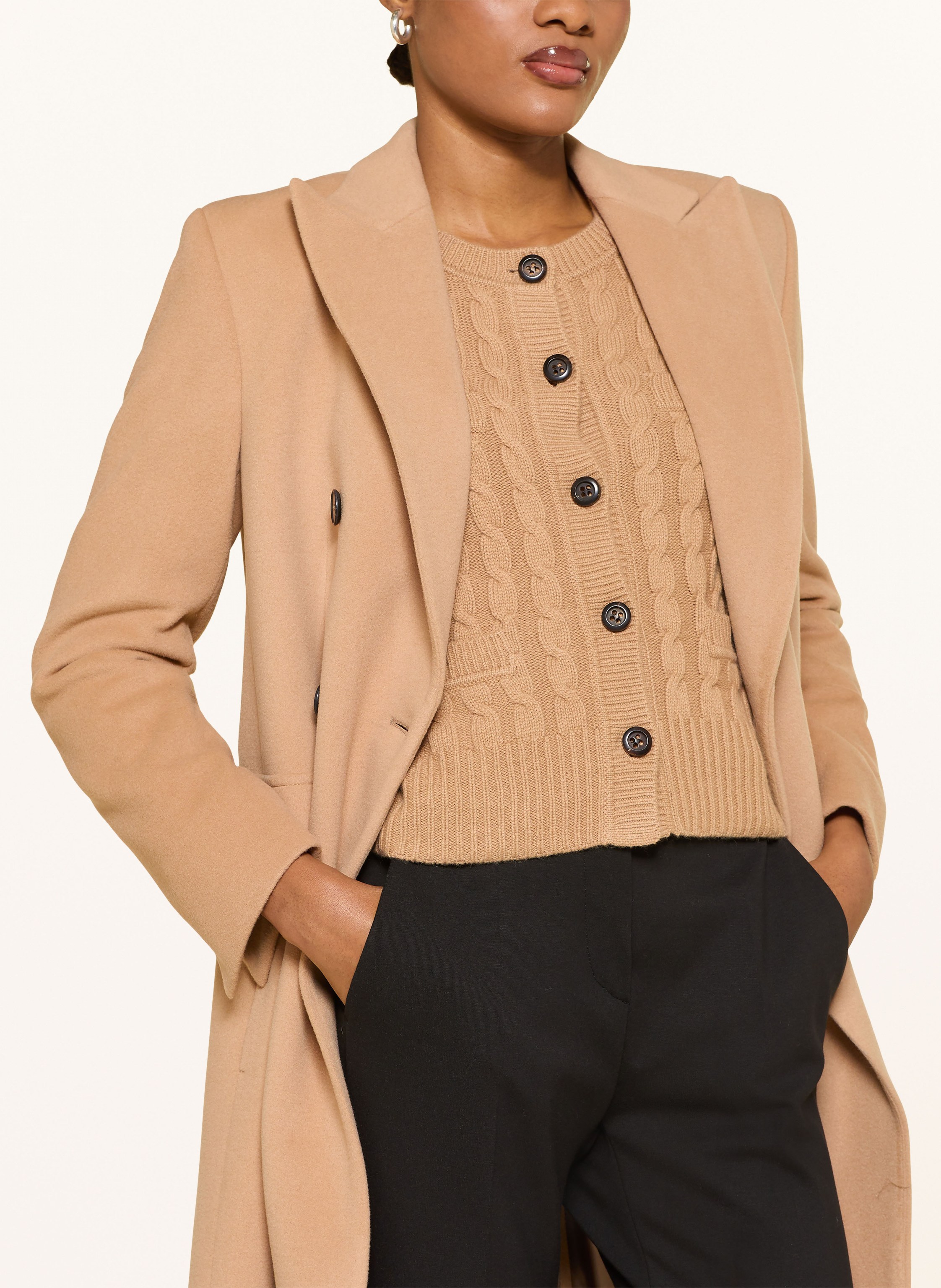 Thumbnail - Windsor. Mantel braun