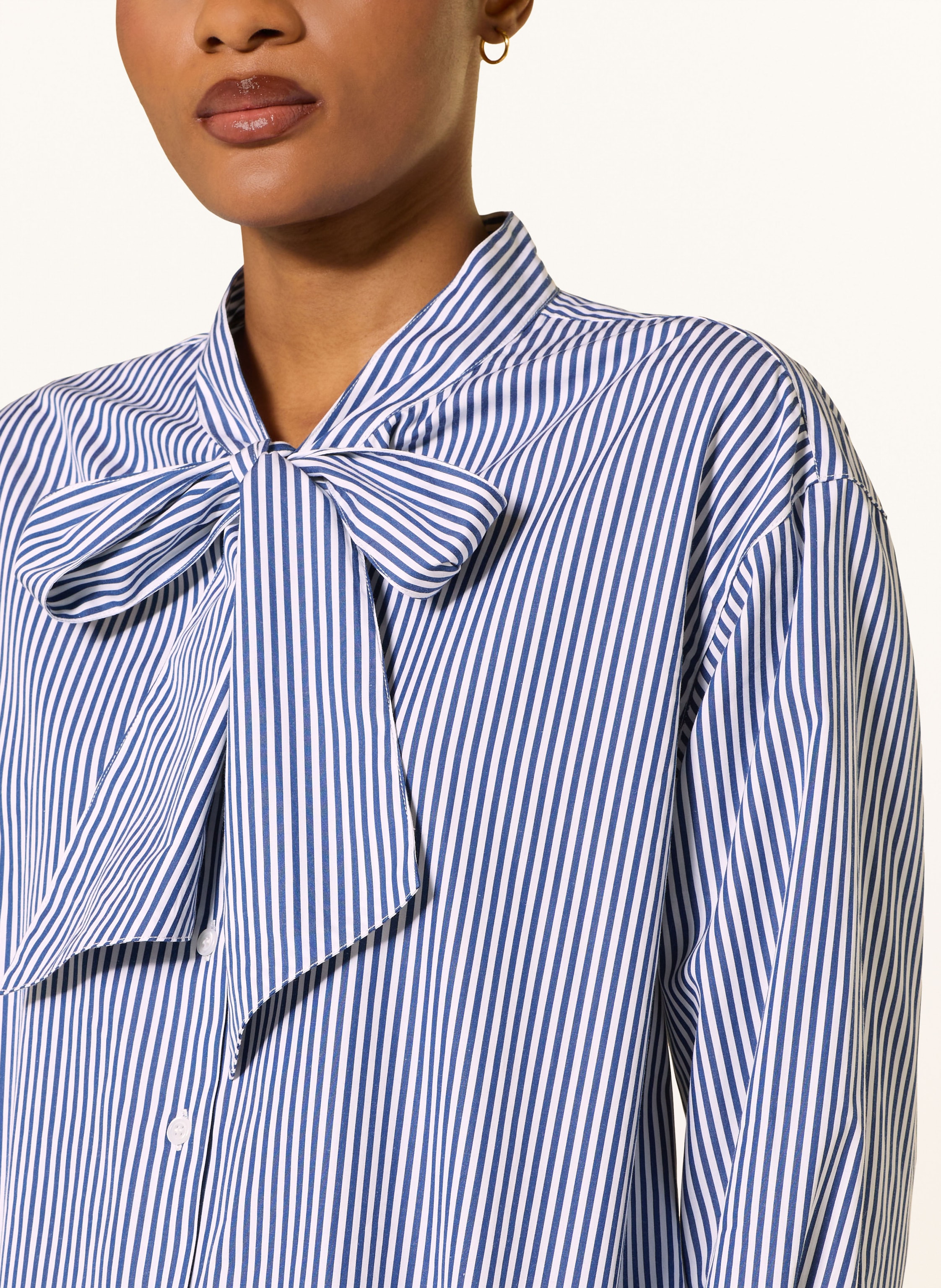 Thumbnail - Lilienfels Schluppenbluse blau