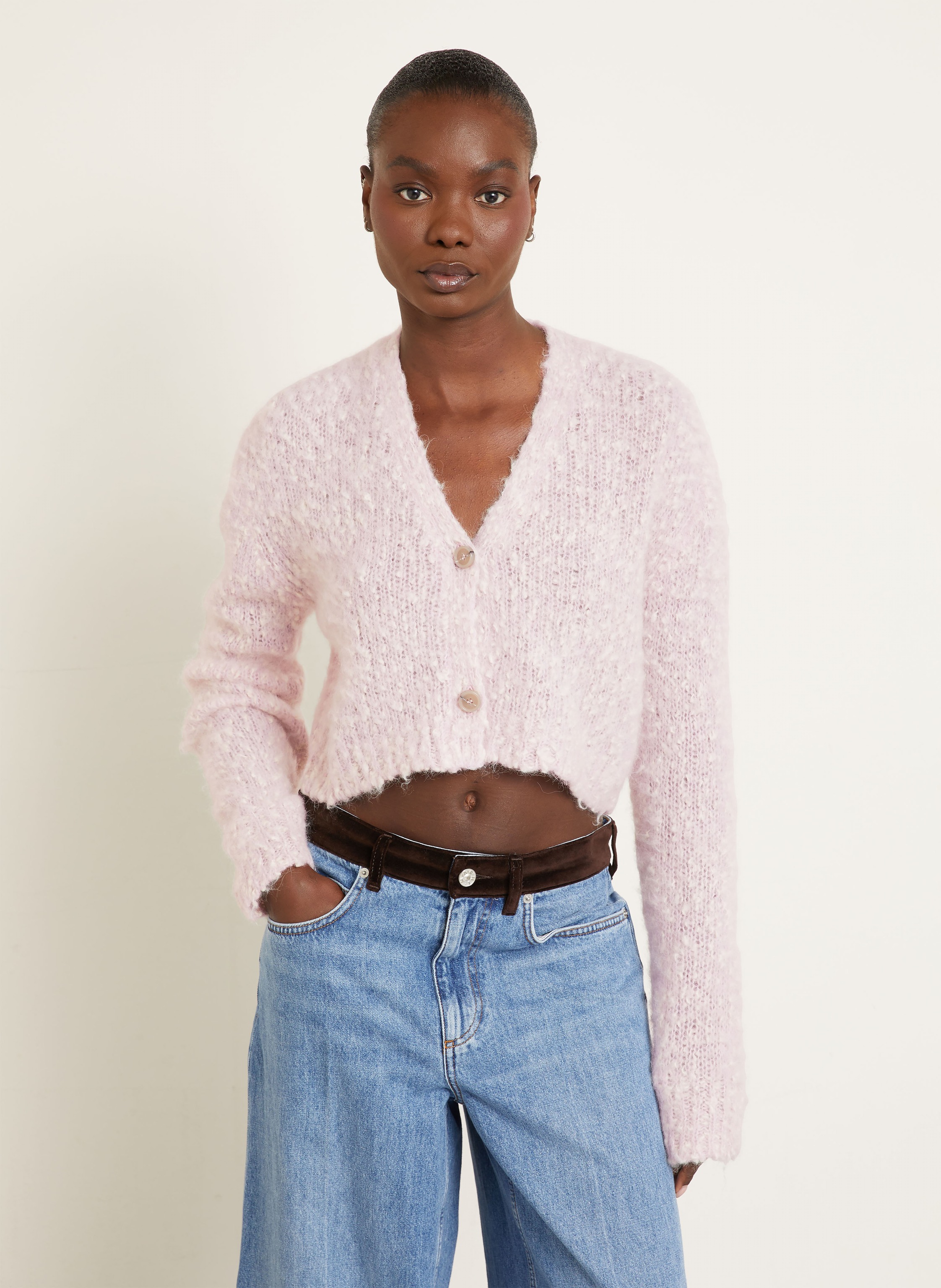 Thumbnail - Marni Strickjacke pink
