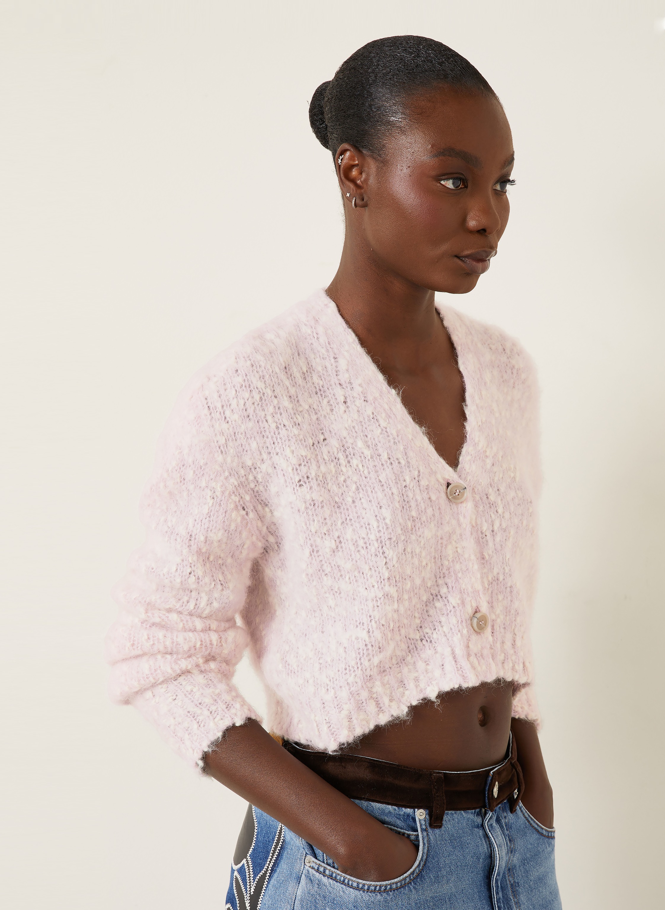 Thumbnail - Marni Strickjacke pink