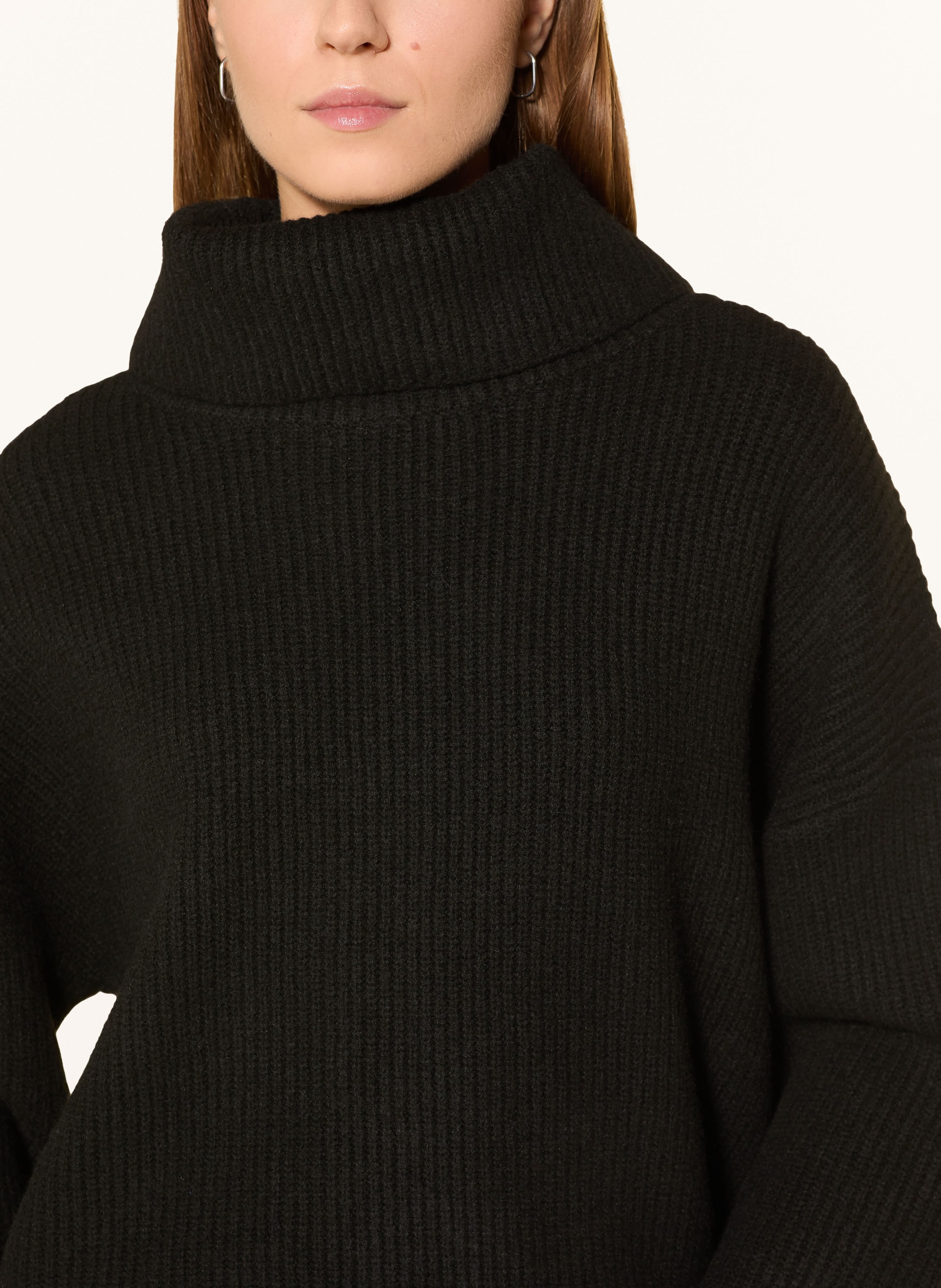 Thumbnail - Comma Rollkragenpullover schwarz