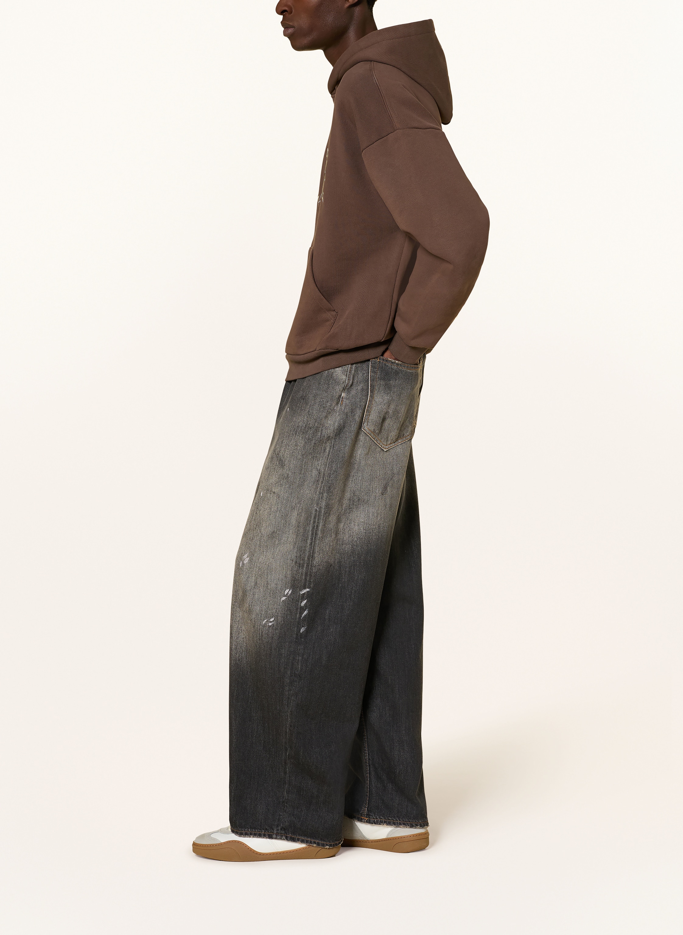 Thumbnail - Wrstbhvr Oversized-Hoodie Crush braun