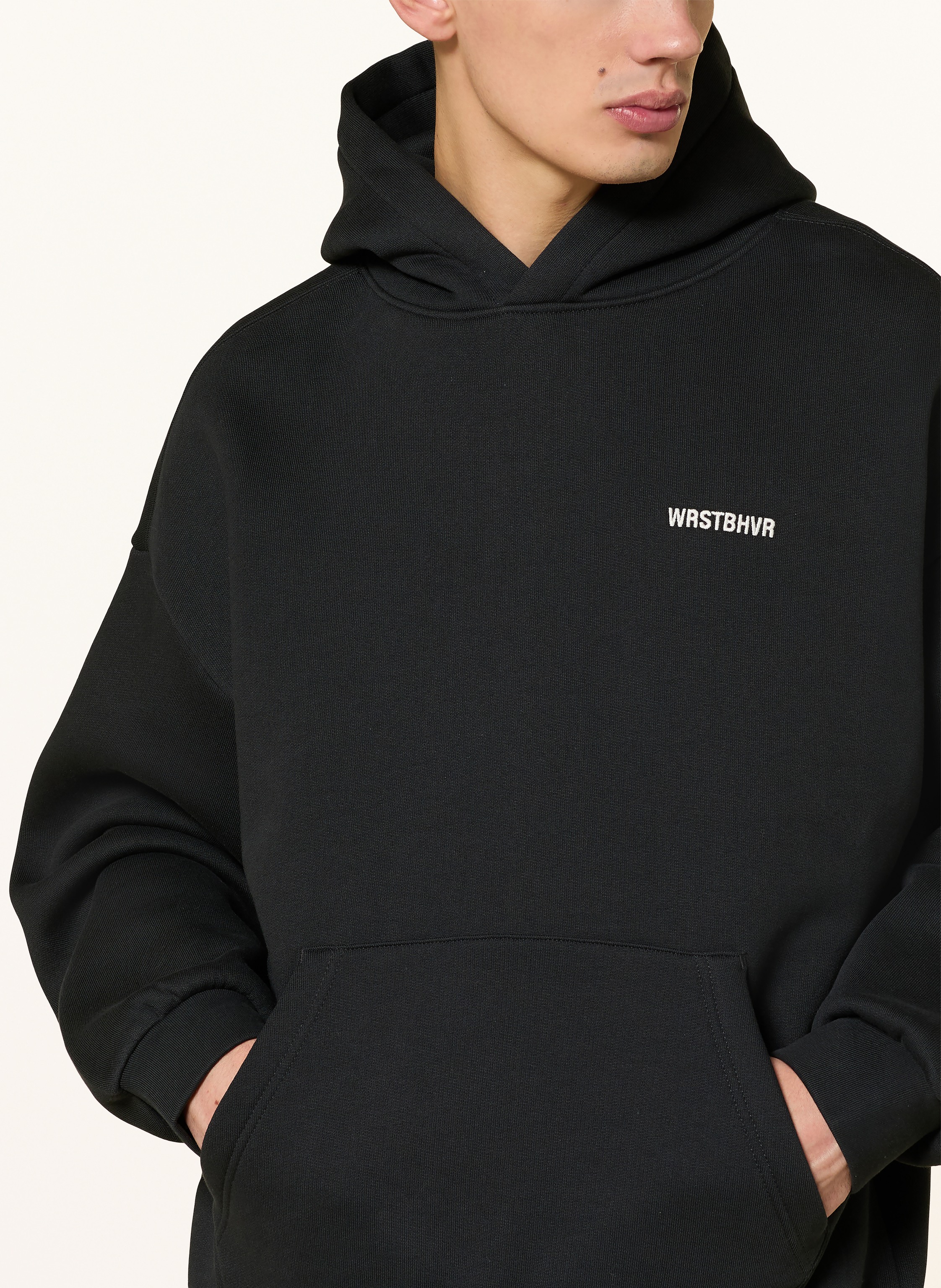 Thumbnail - Wrstbhvr Hoodie Hako schwarz