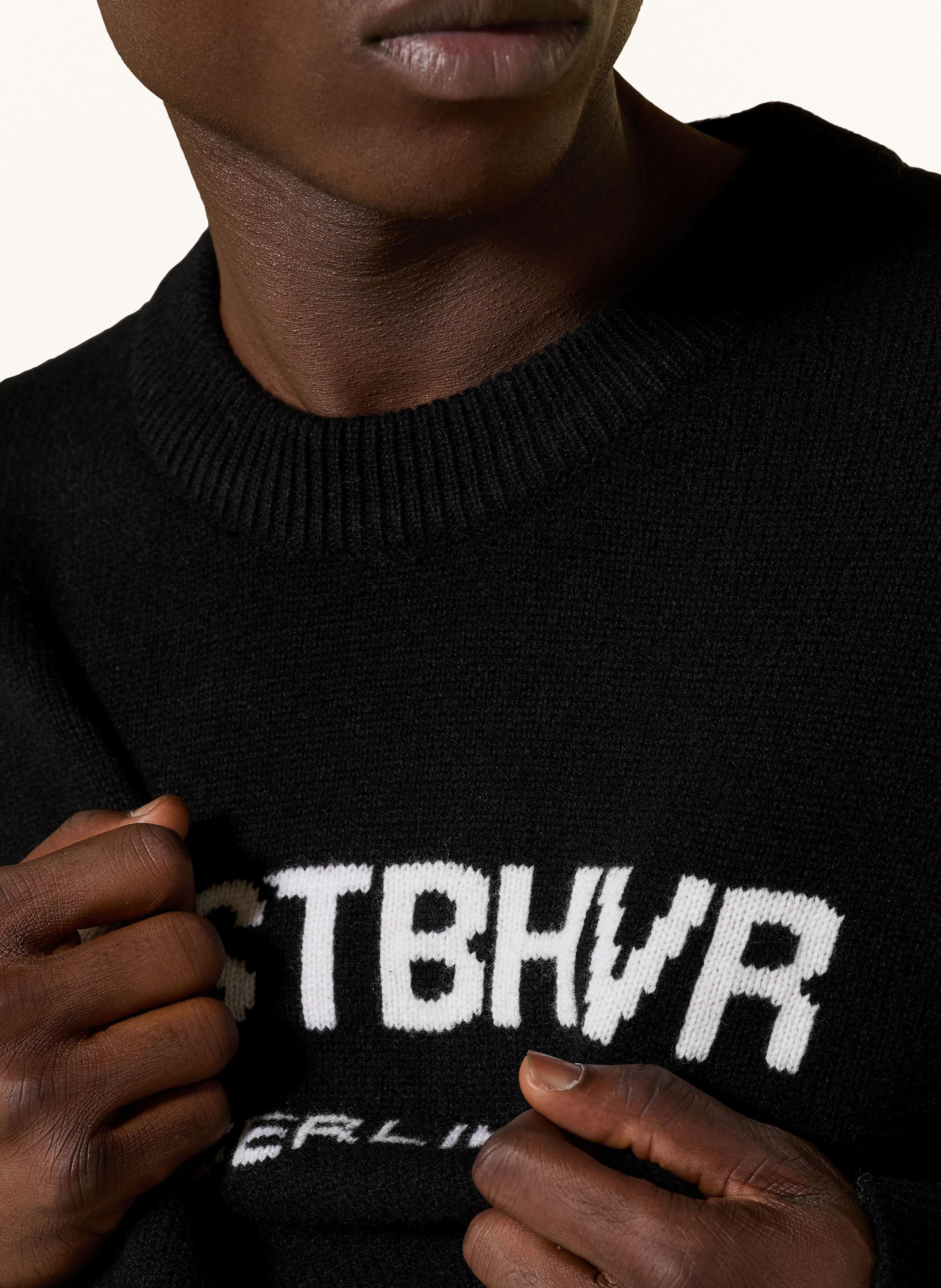 Thumbnail - Wrstbhvr Oversized-Pullover Eliam schwarz