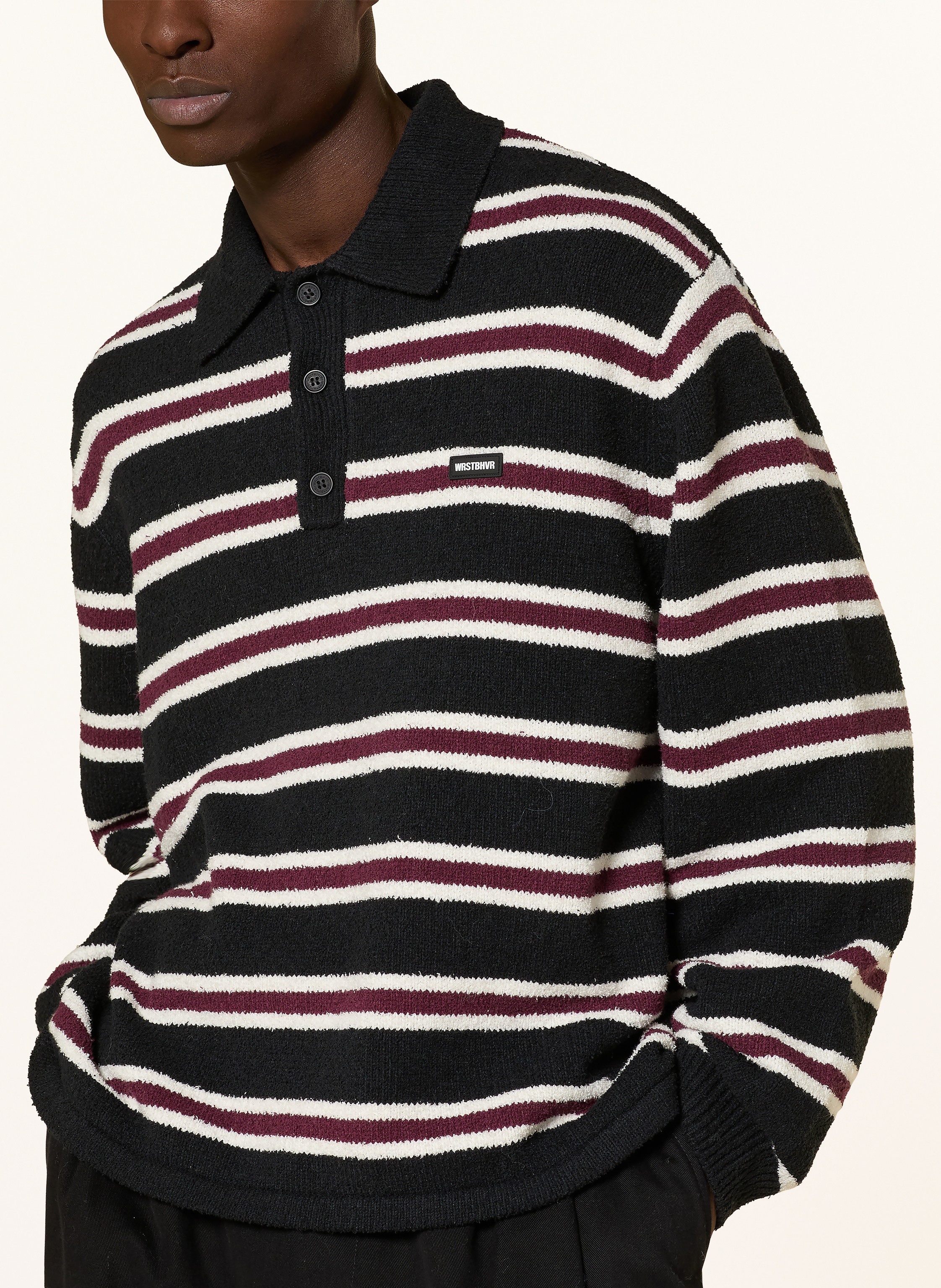 Thumbnail - Wrstbhvr Oversized-Pullover Seth v2 schwarz